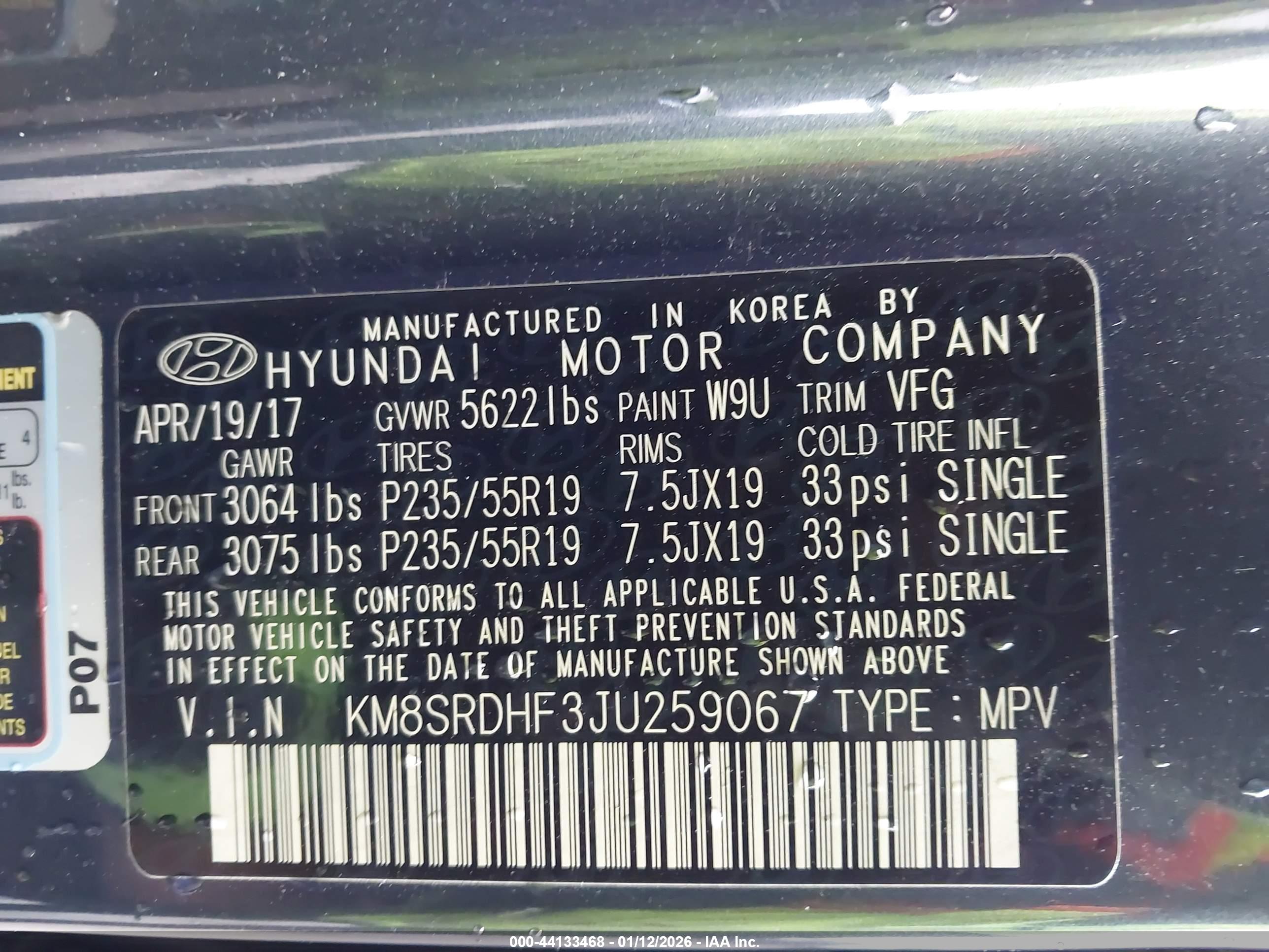 HYUNDAI SANTA image 9
