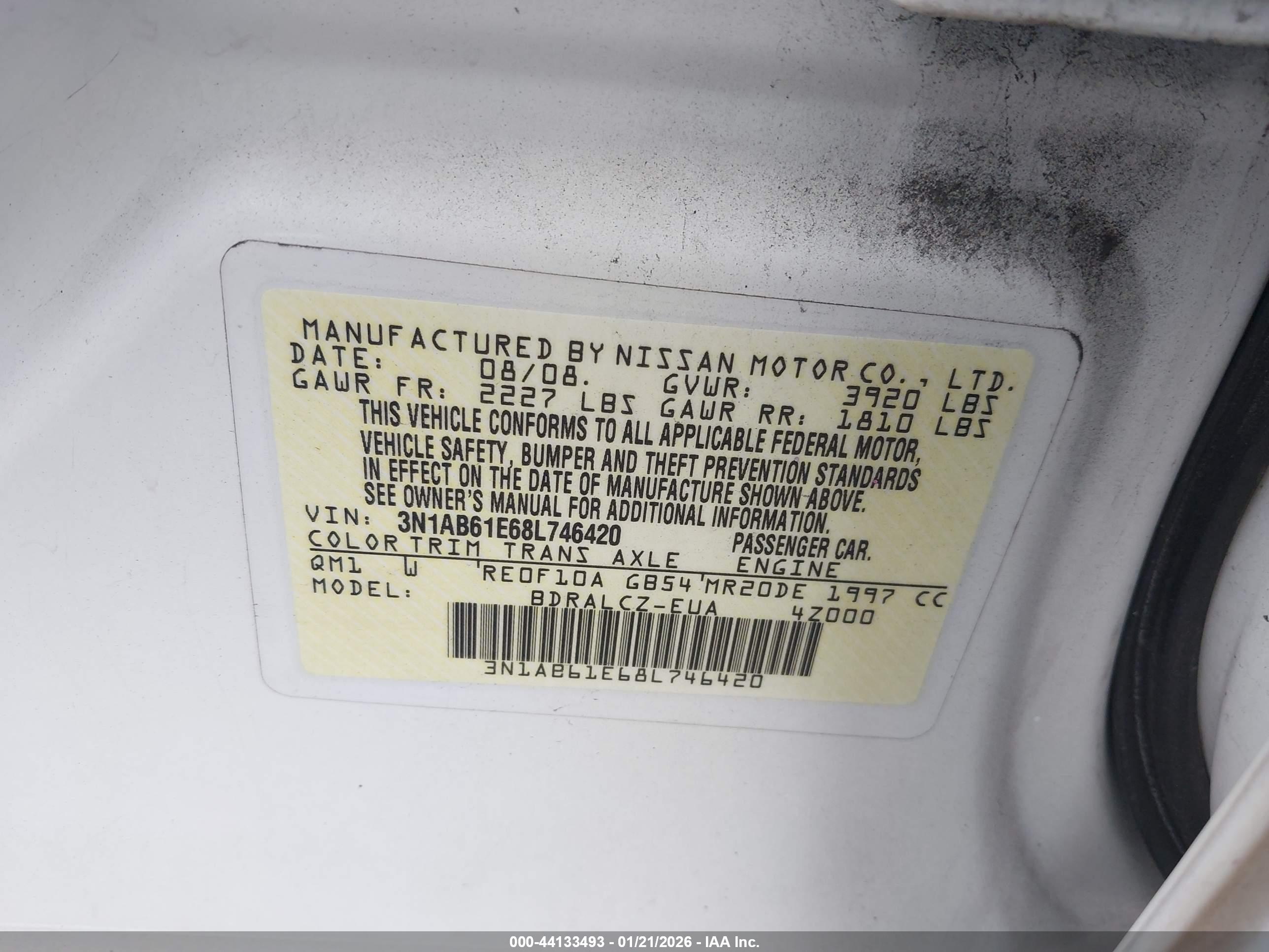 NISSAN SENTRA image 9