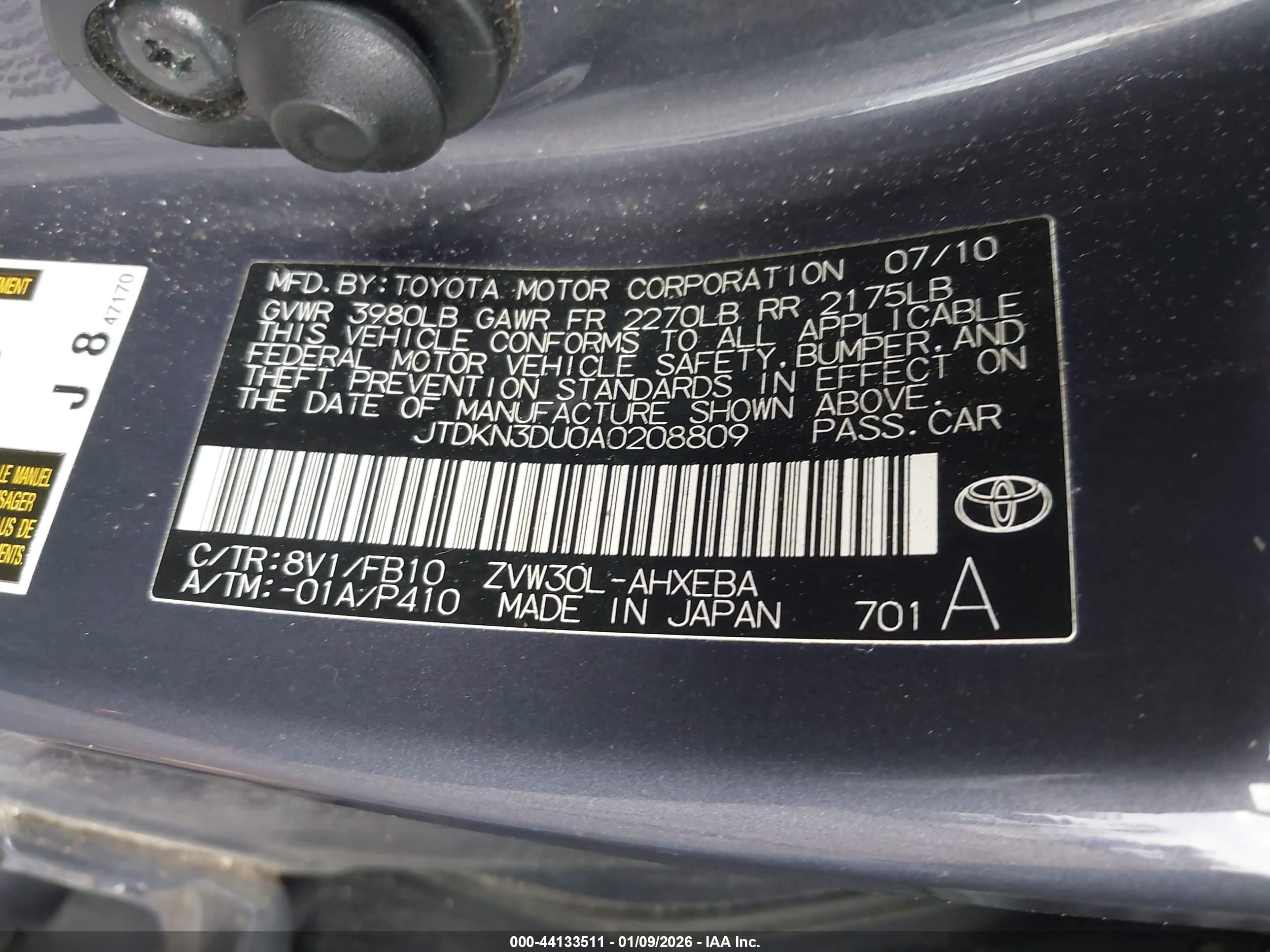 TOYOTA PRIUS image 9