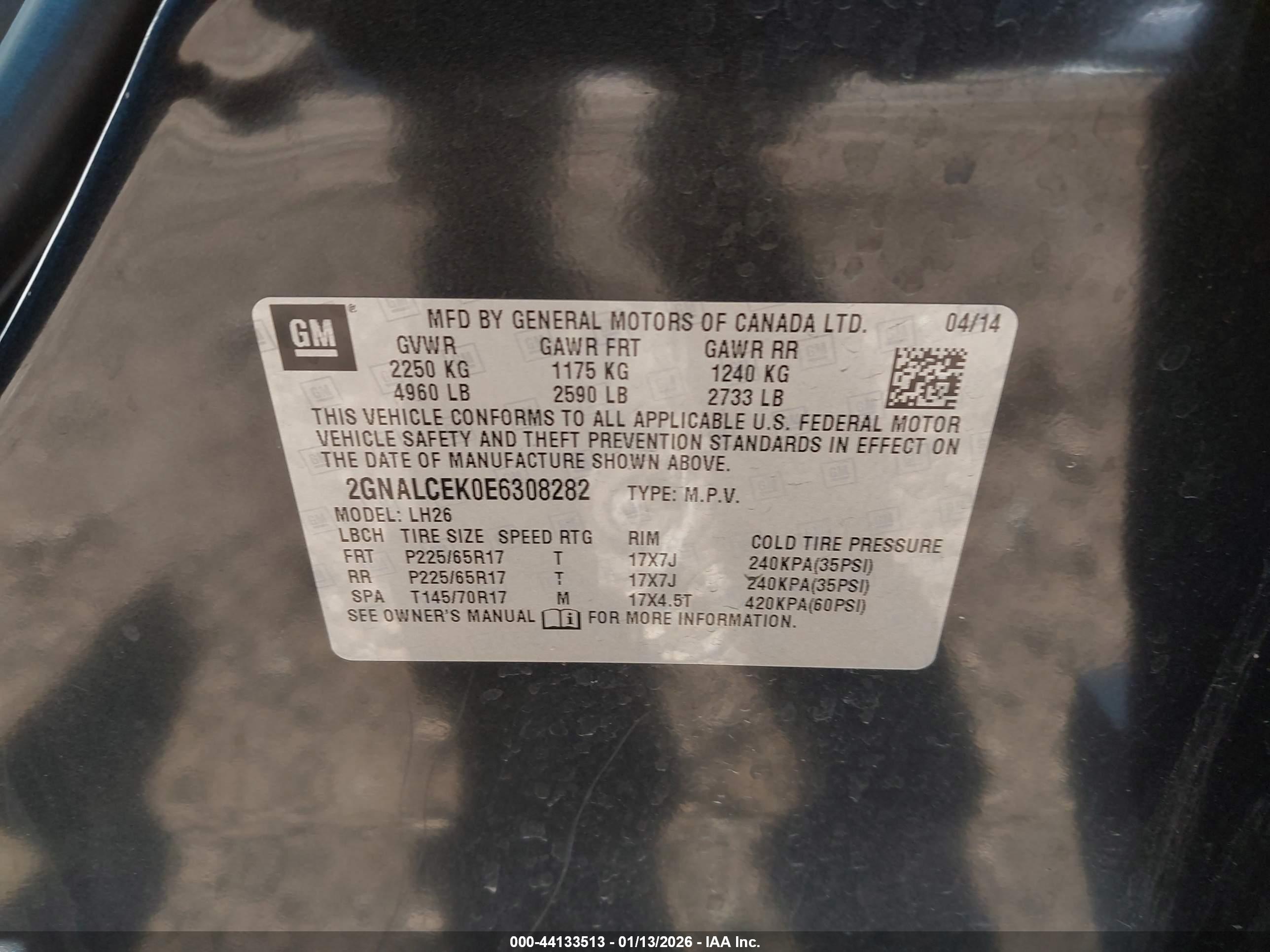 CHEVROLET EQUINOX image 9