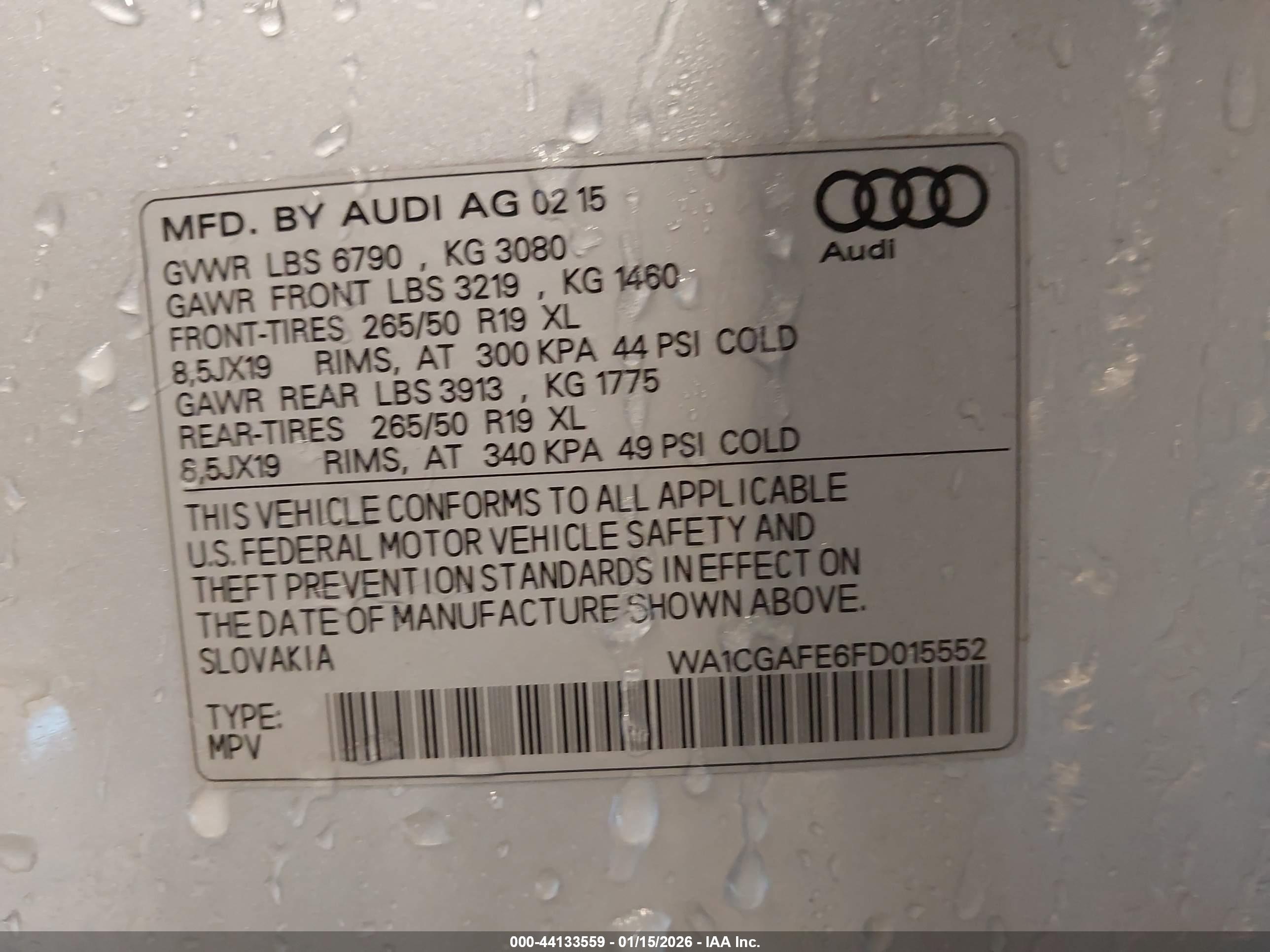 AUDI Q7 image 9