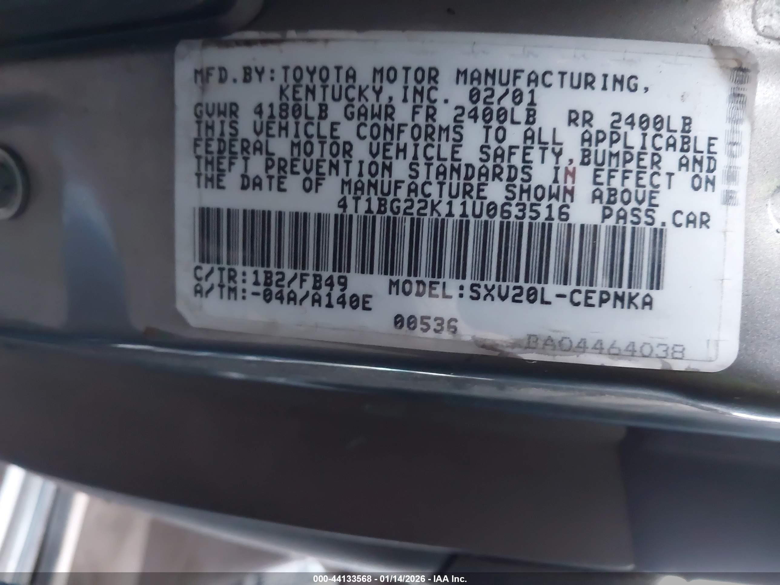 TOYOTA CAMRY image 9