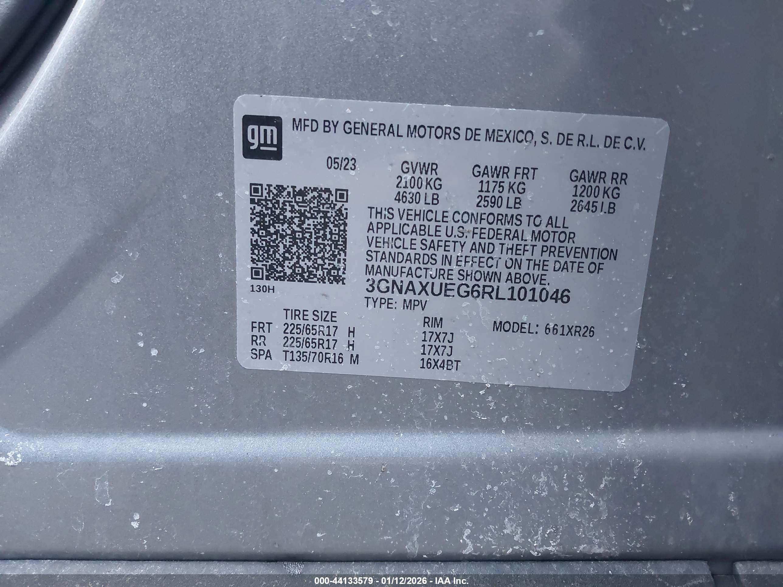 CHEVROLET EQUINOX image 9