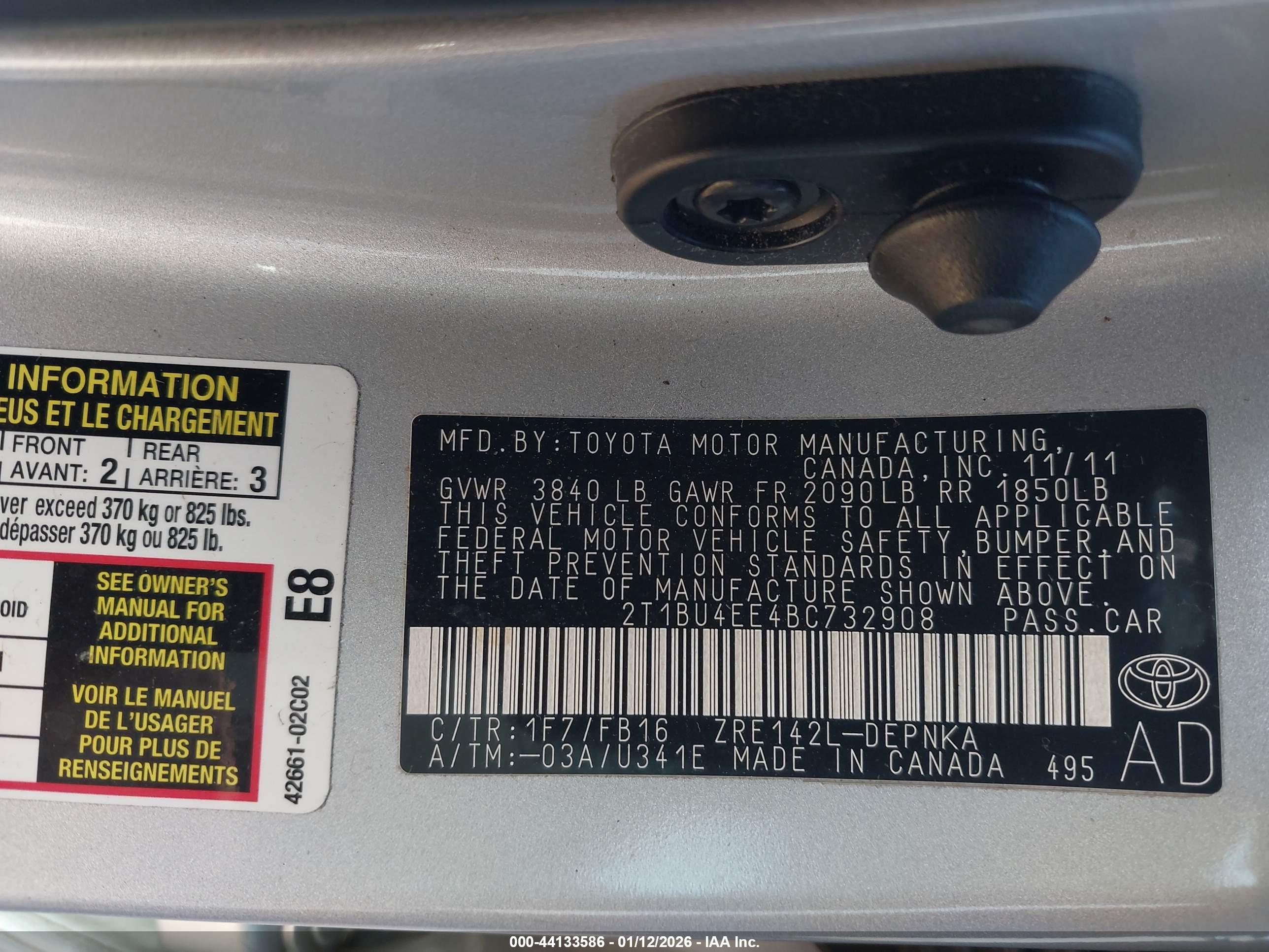 TOYOTA COROLLA image 9