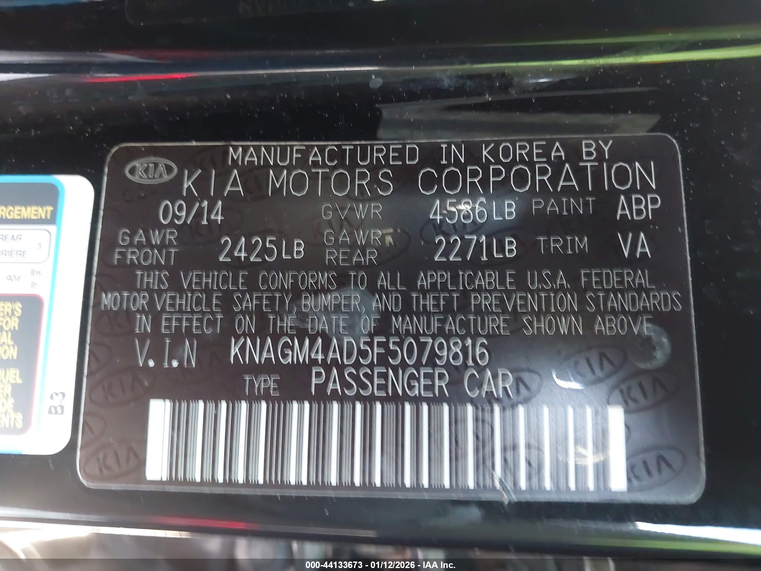 KIA OPTIMA image 9