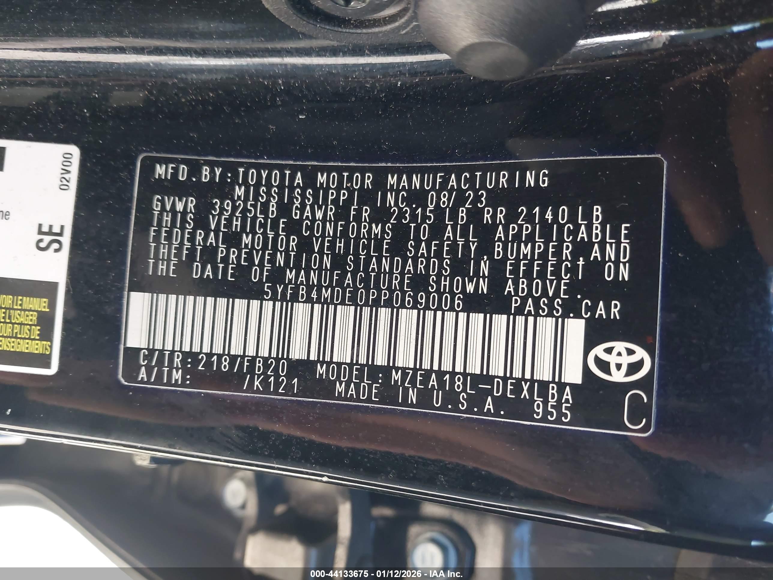 TOYOTA COROLLA image 9