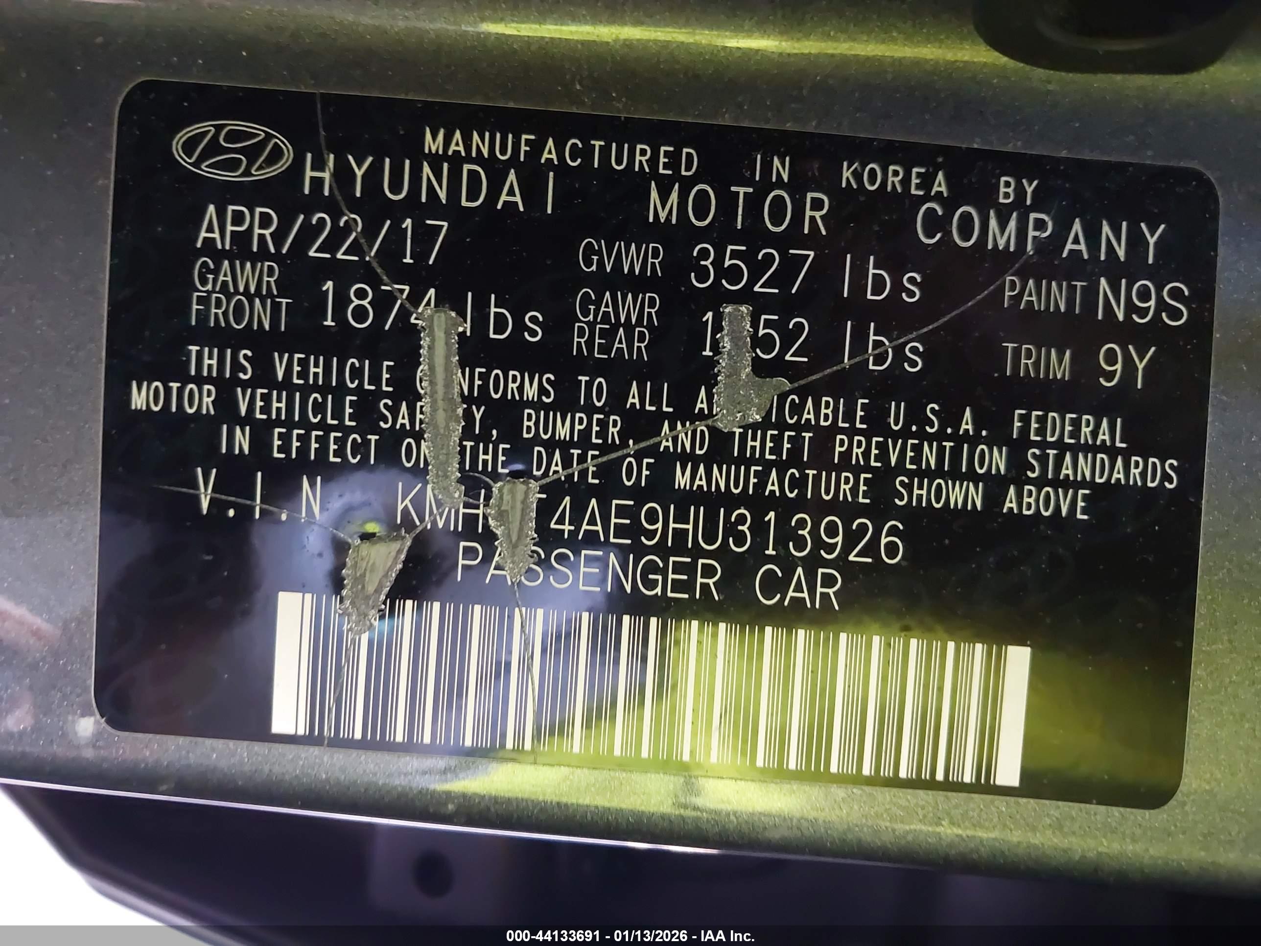 HYUNDAI ACCENT image 9
