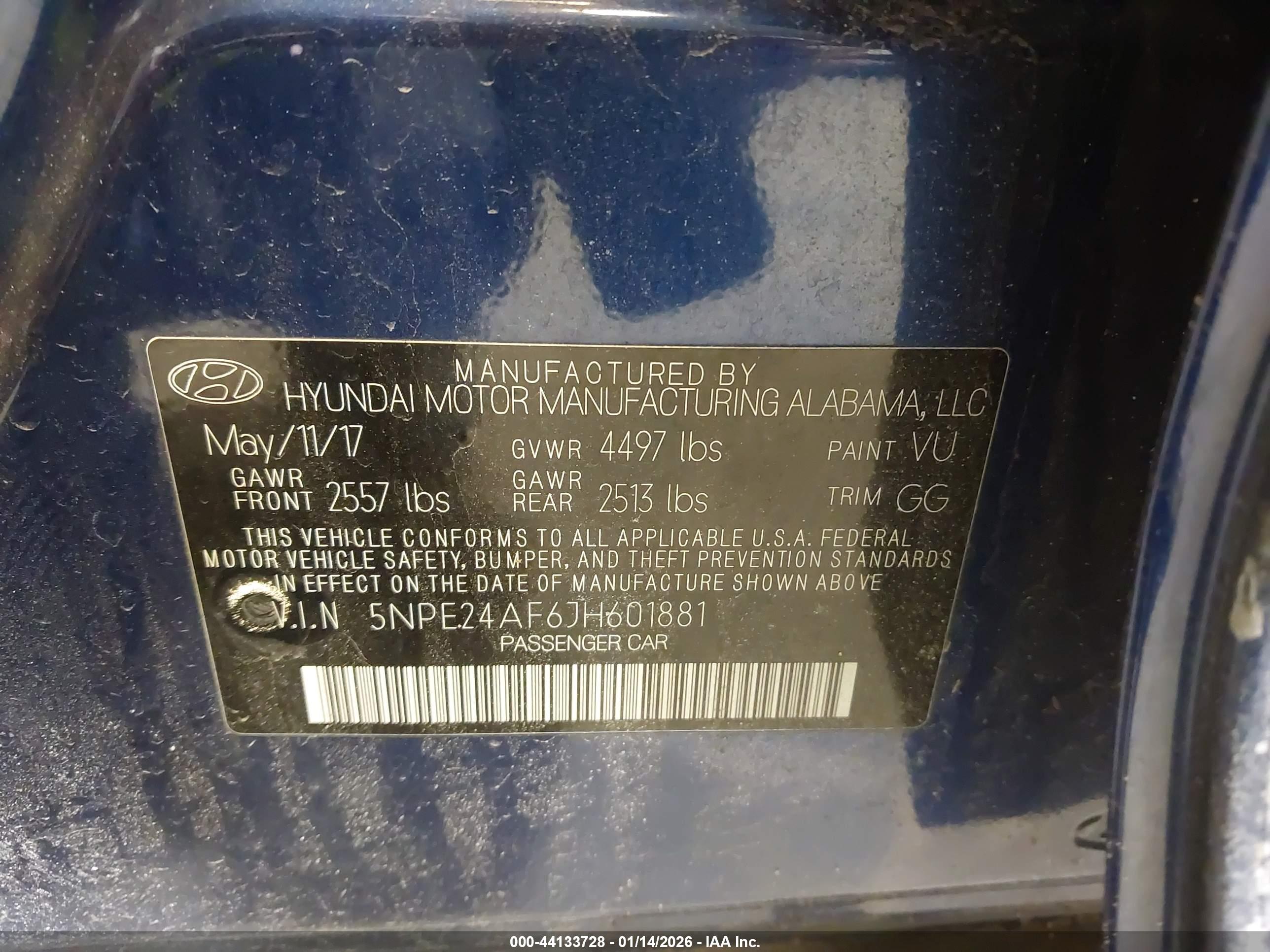 HYUNDAI SONATA image 9