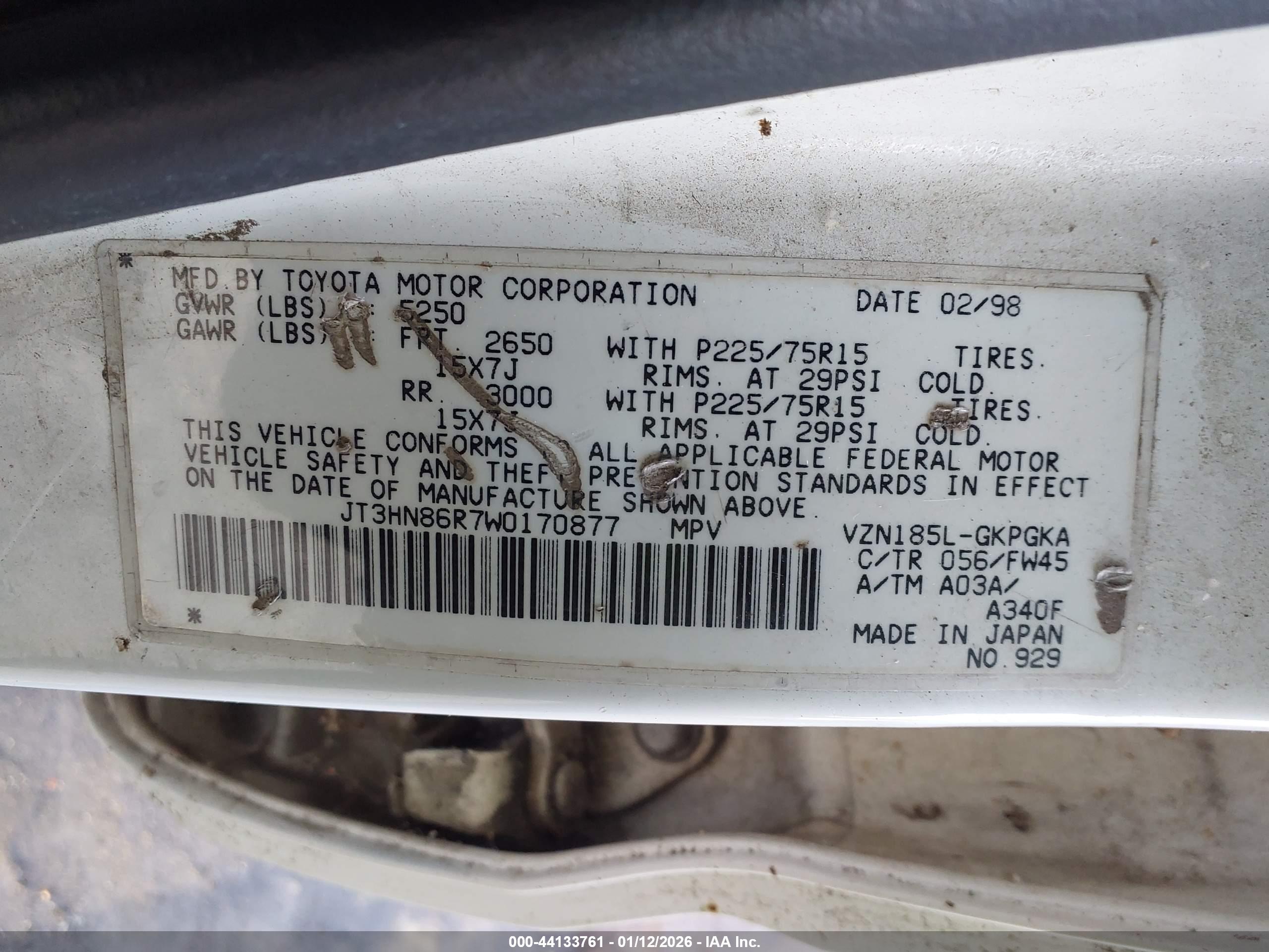 TOYOTA 4RUNNER image 9