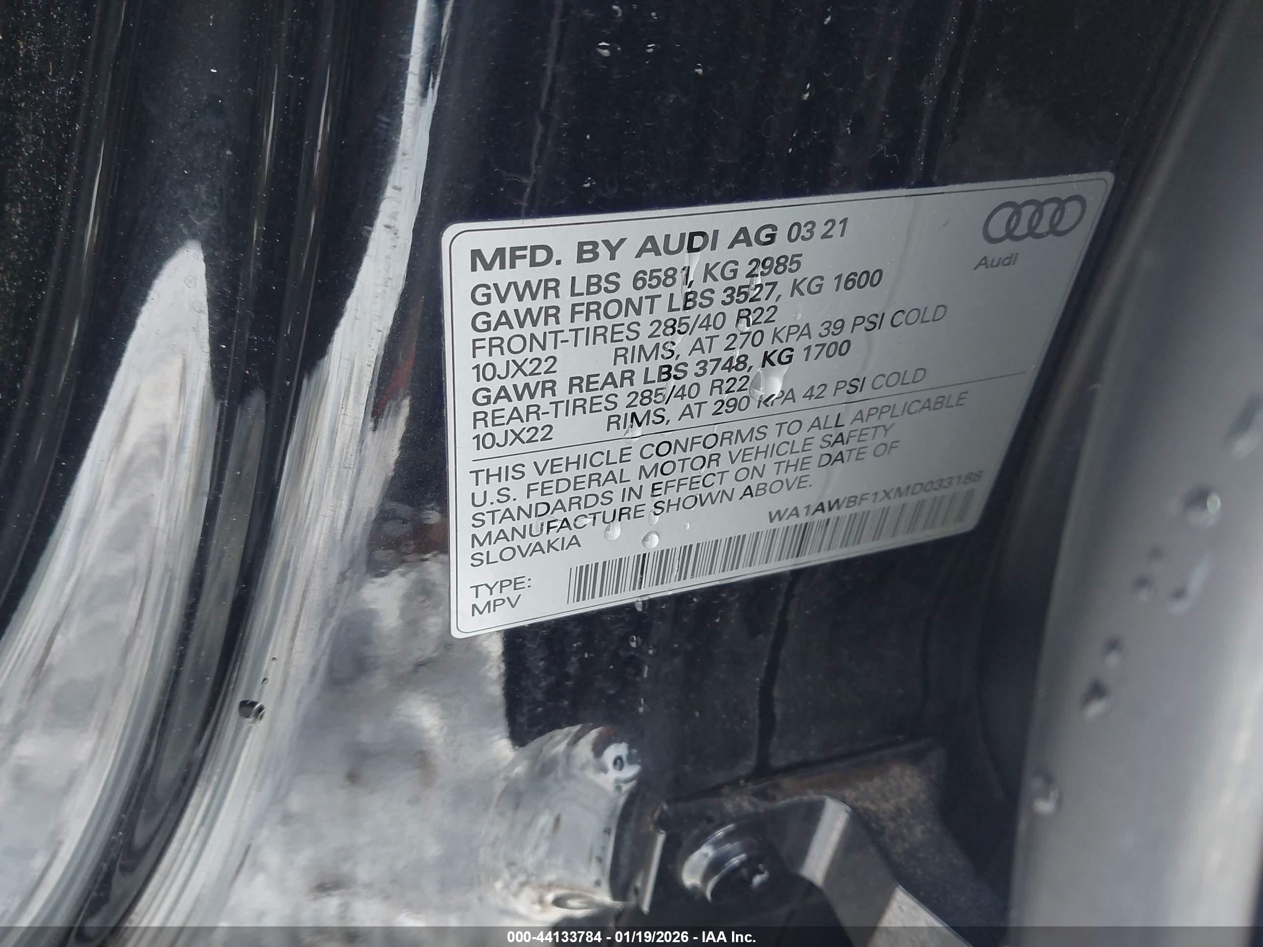 AUDI SQ8 image 9