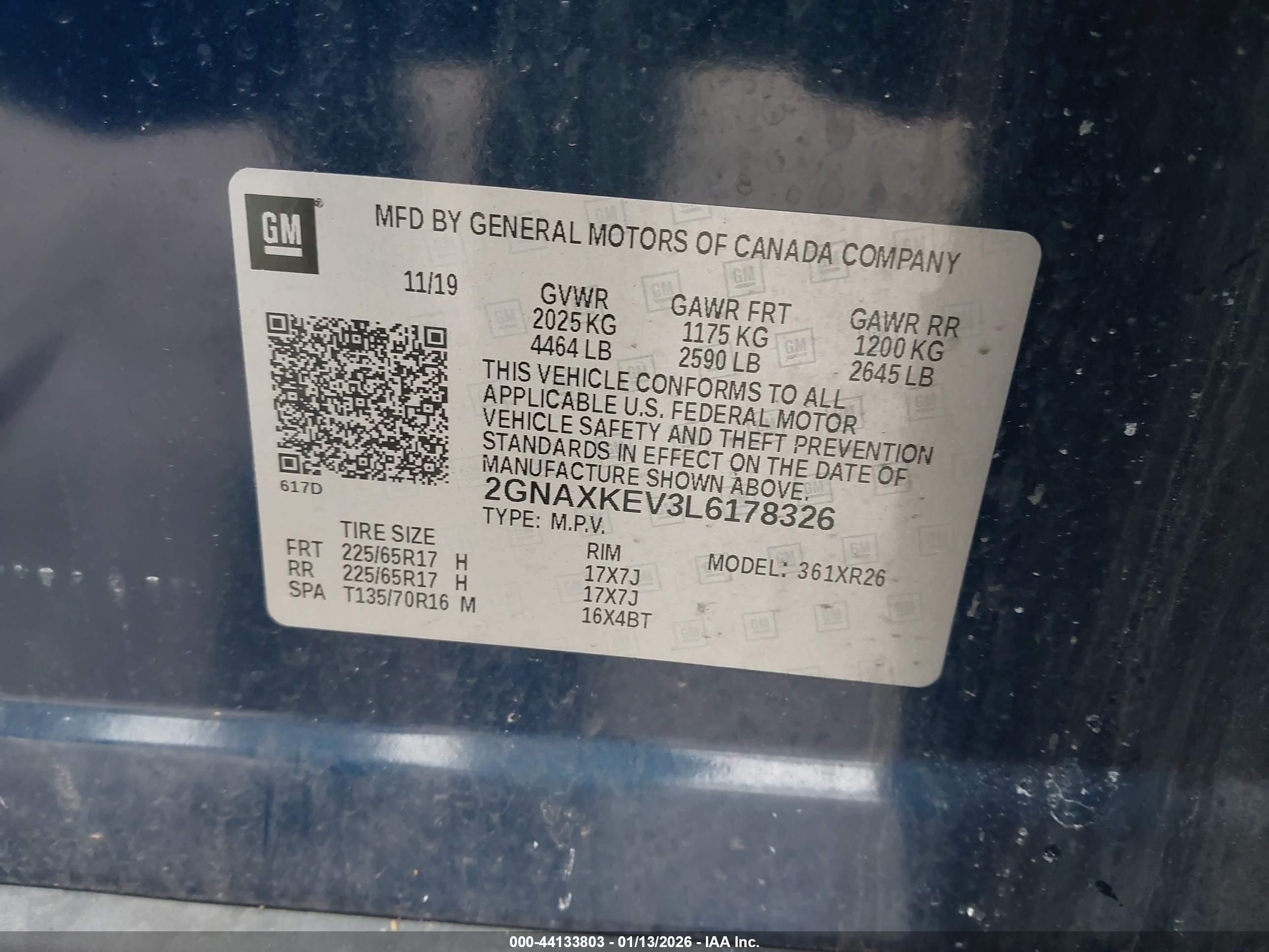 CHEVROLET EQUINOX image 9