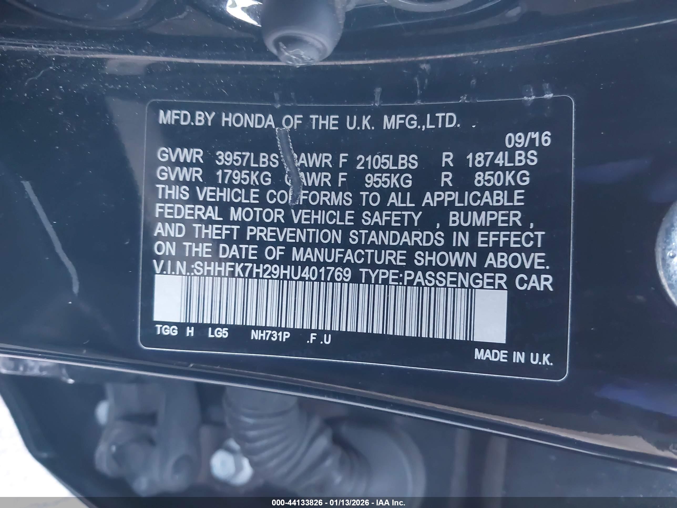 HONDA CIVIC image 9