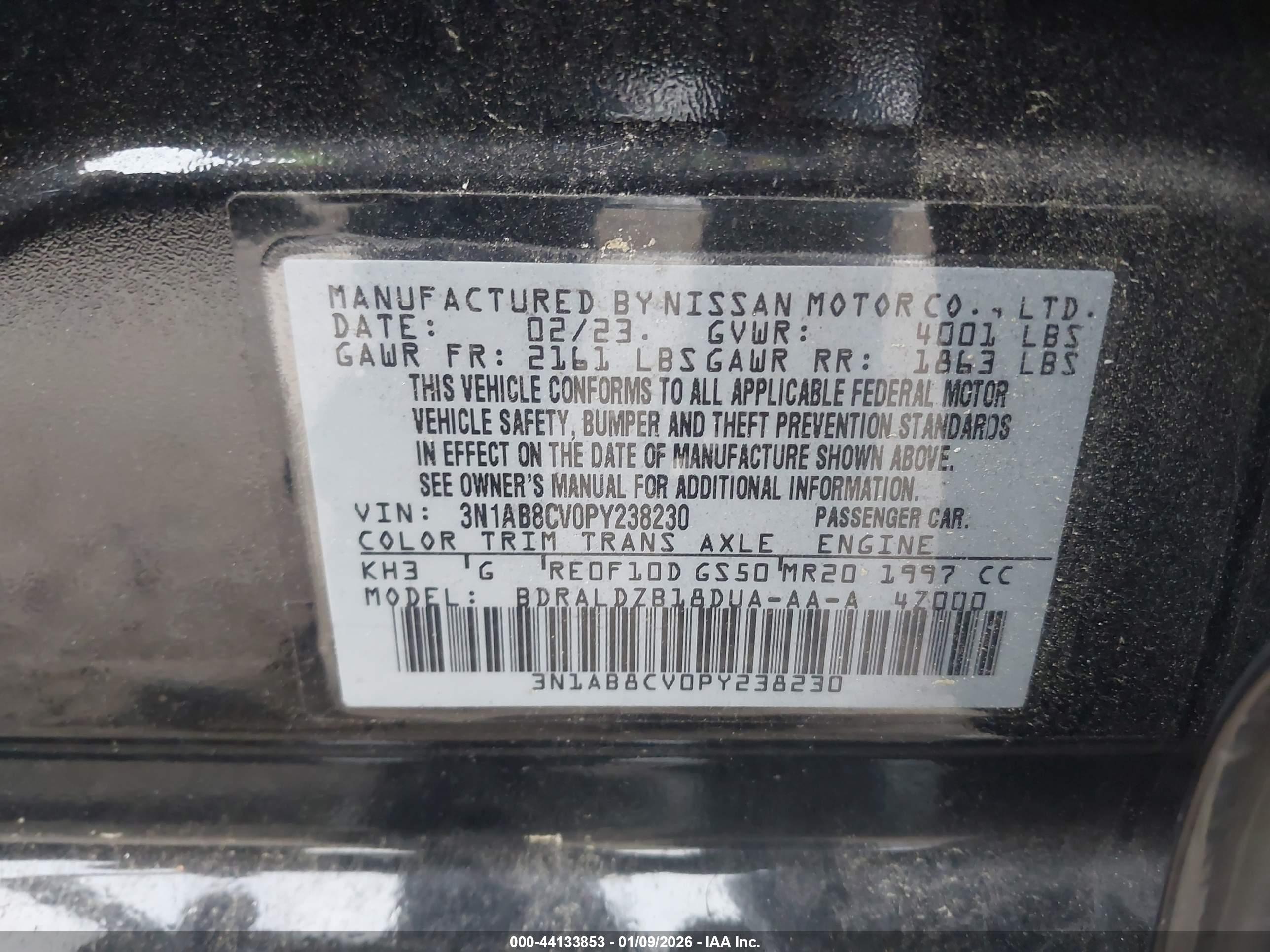 NISSAN SENTRA image 9