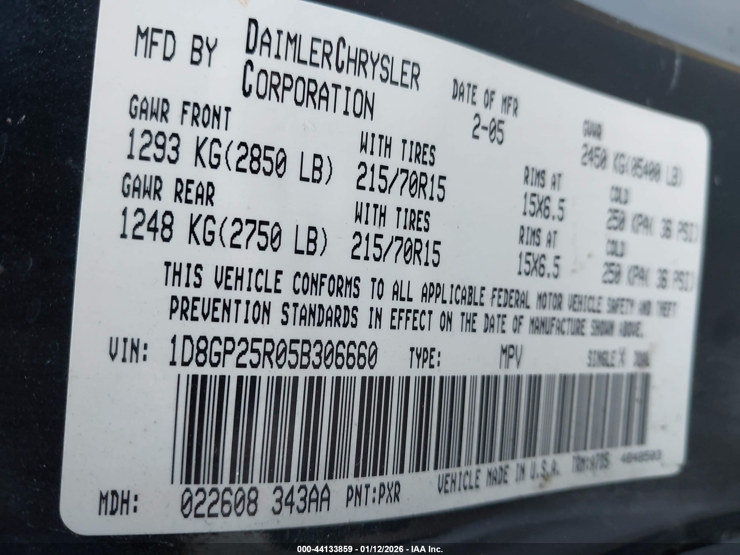 DODGE CARAVAN image 9