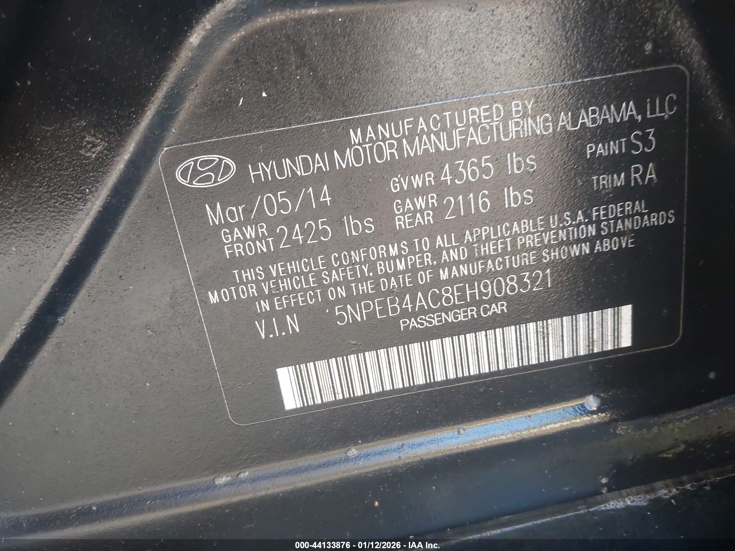 HYUNDAI SONATA image 9