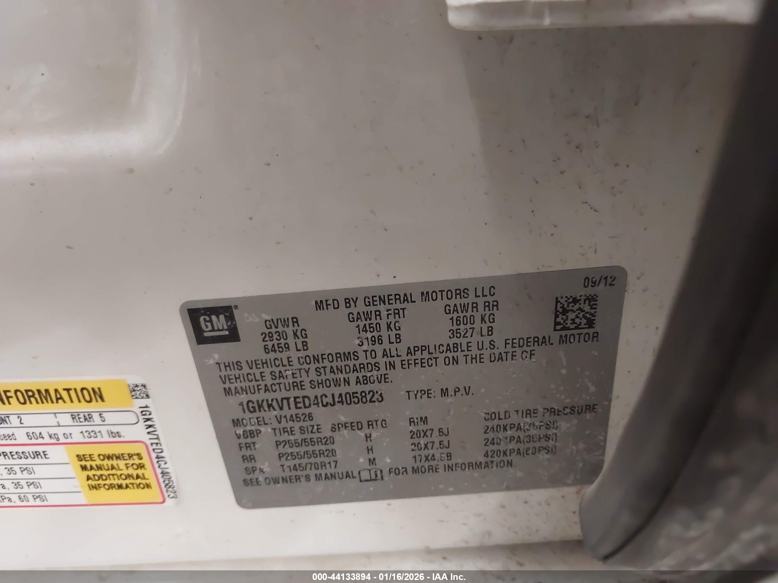 GMC ACADIA image 9