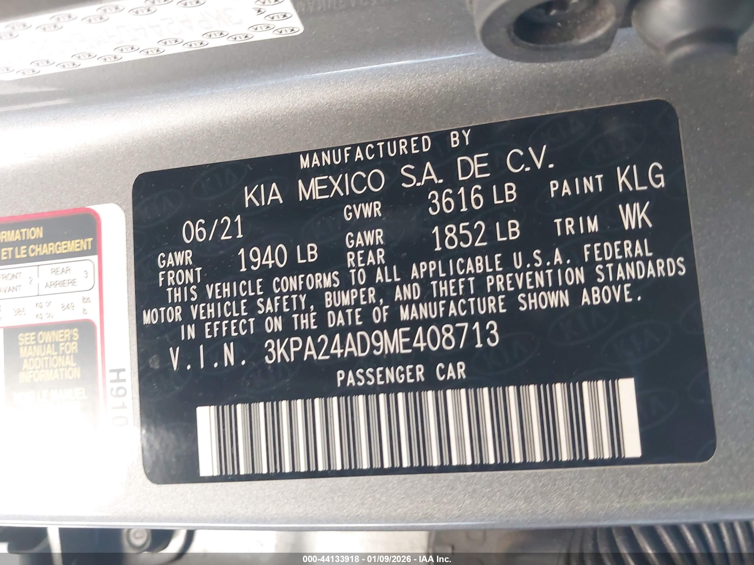 KIA RIO image 9