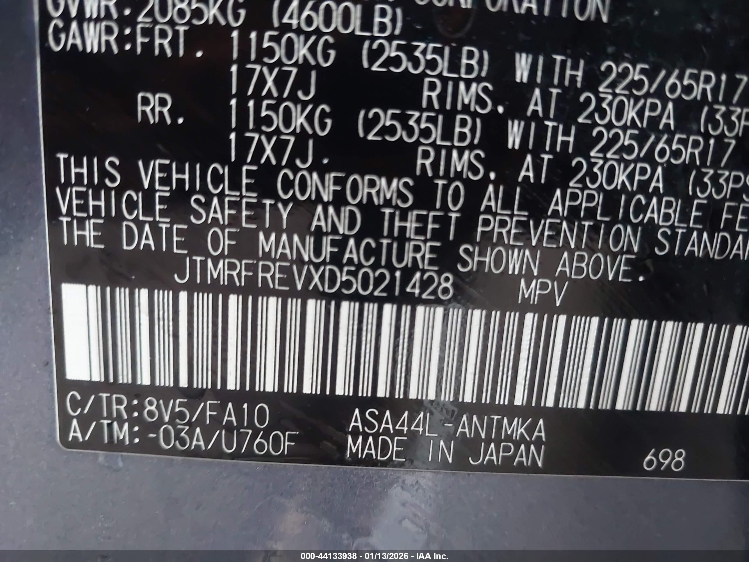 TOYOTA RAV4 image 9