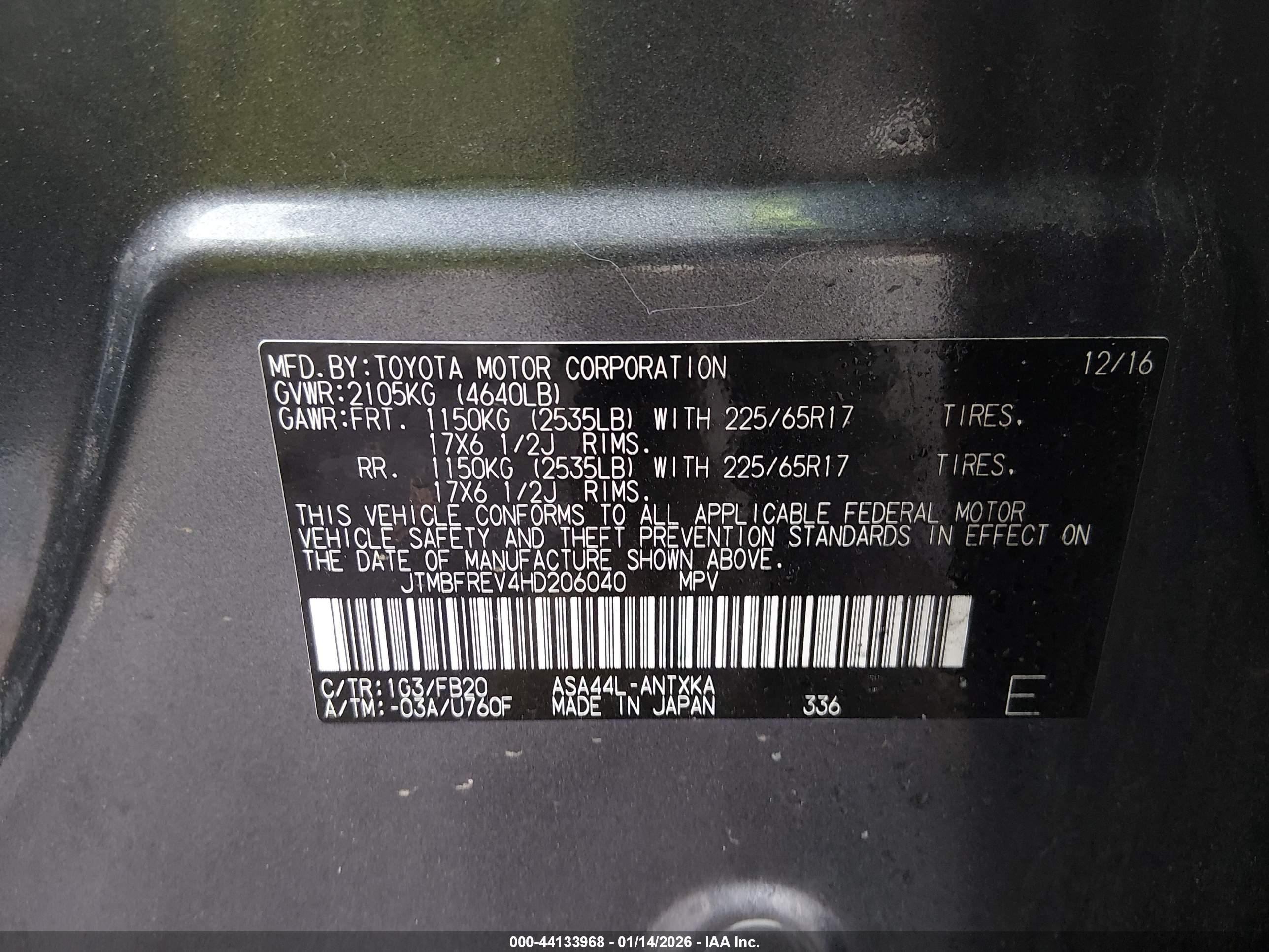 TOYOTA RAV4 image 9
