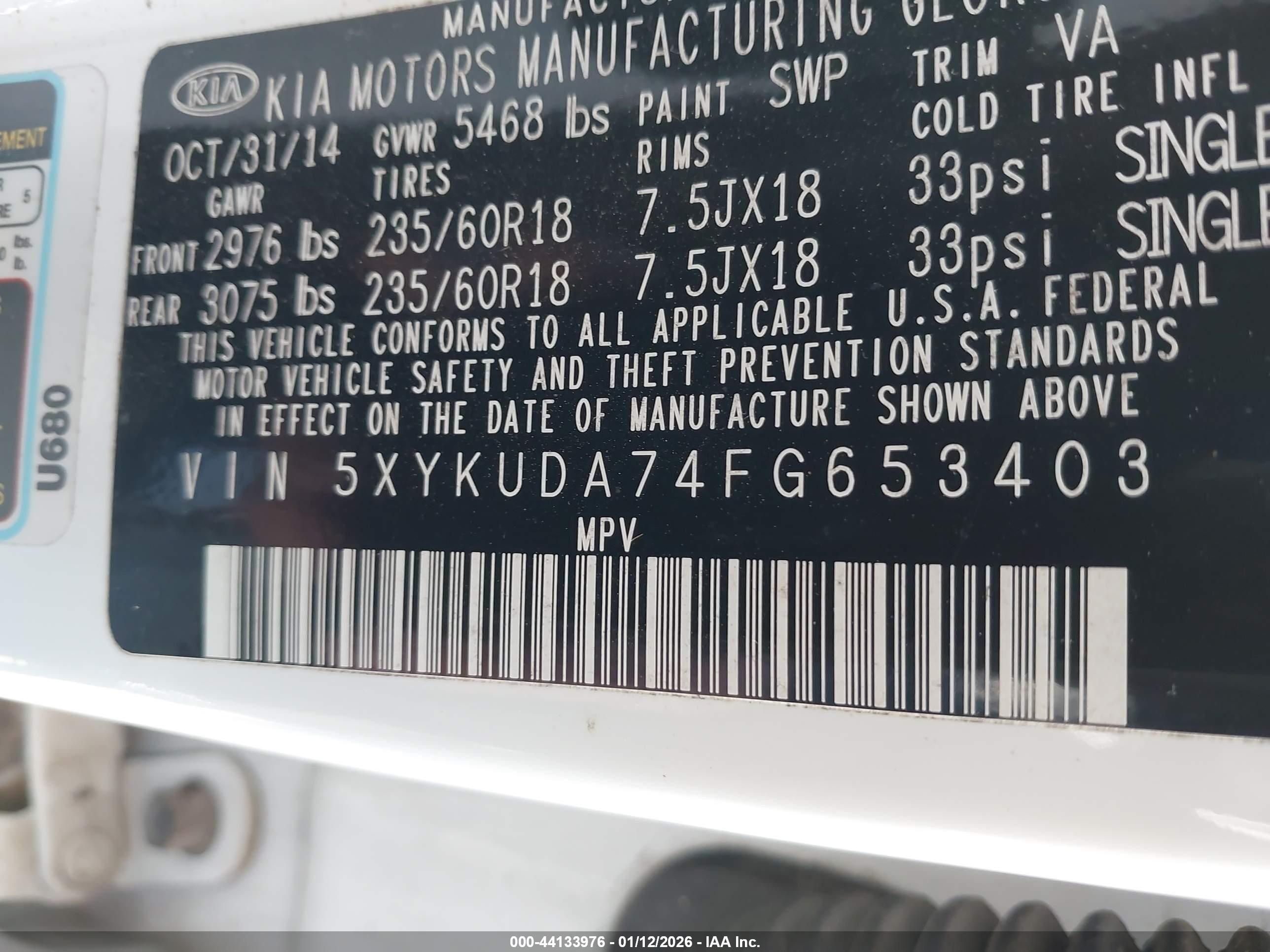 KIA SORENTO image 9