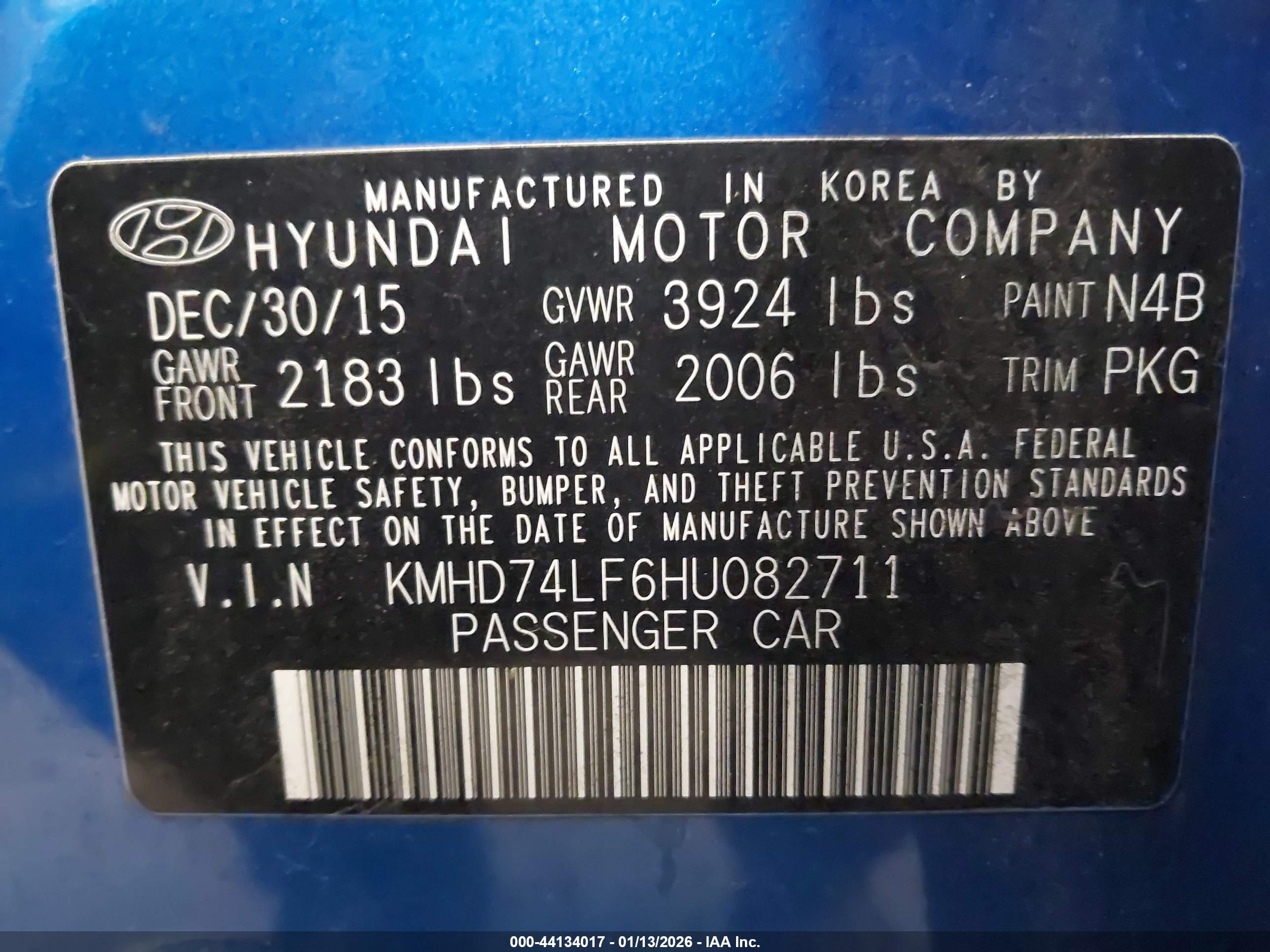 HYUNDAI ELANTRA image 9