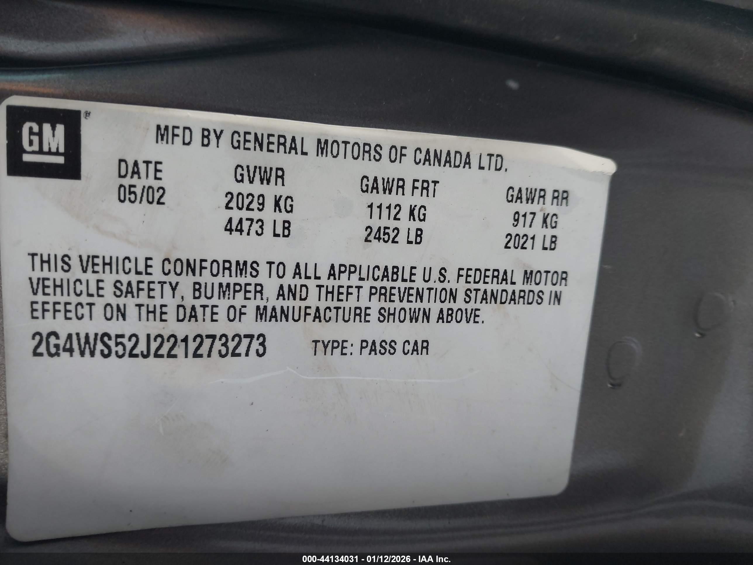 BUICK CENTURY image 9