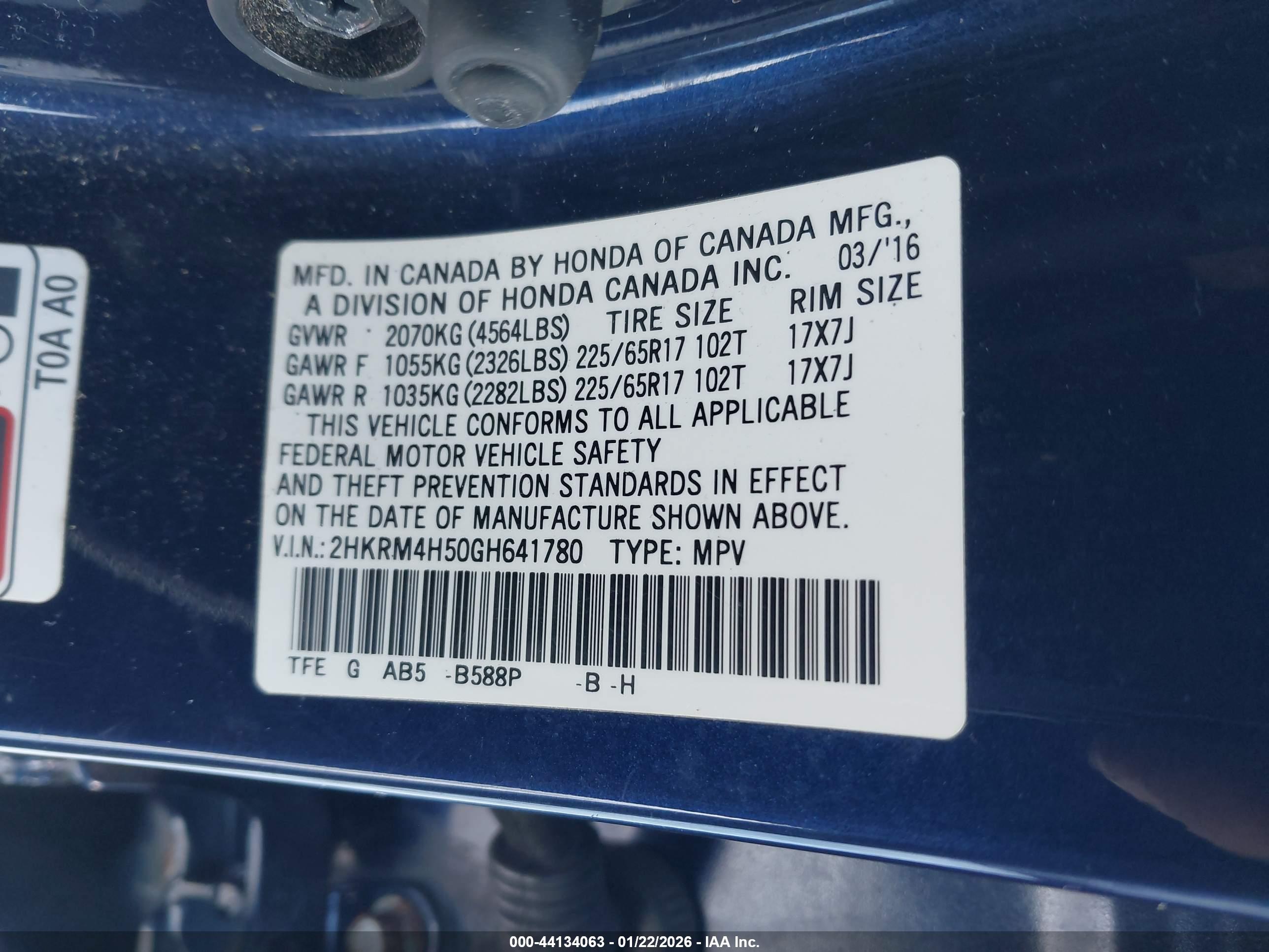 HONDA CR-V image 9