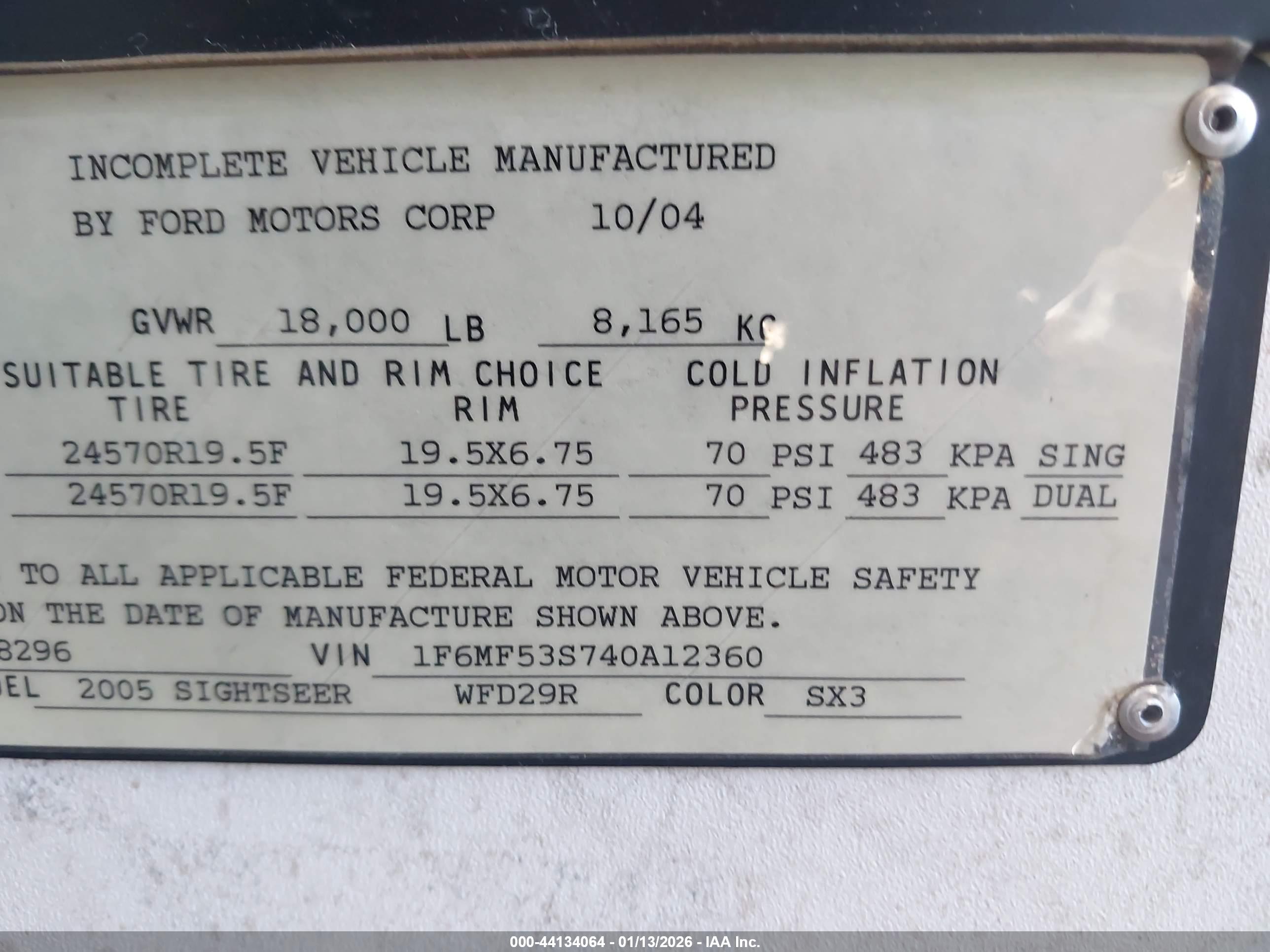 FORD F550 image 9