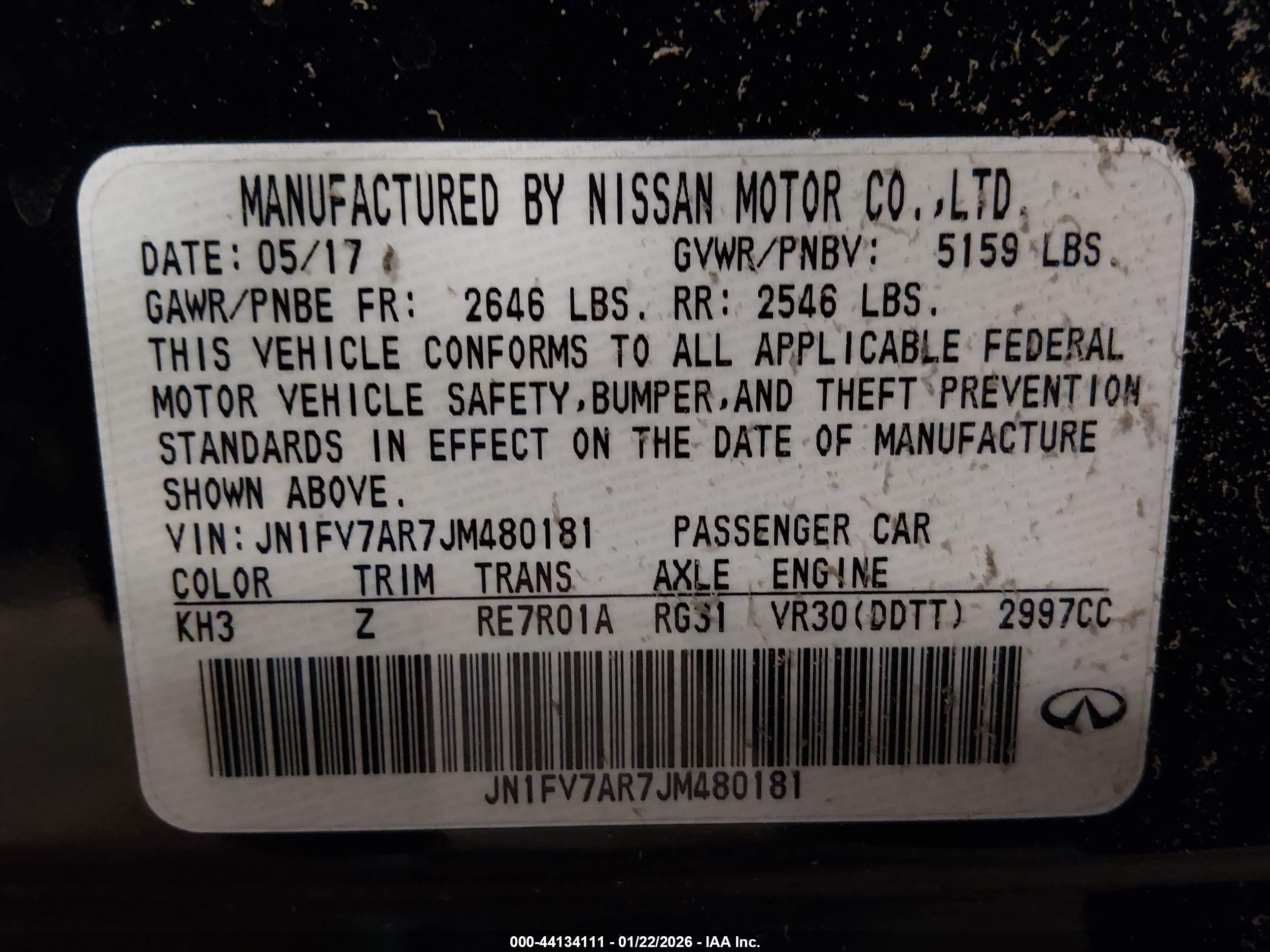 INFINITI Q50 image 9