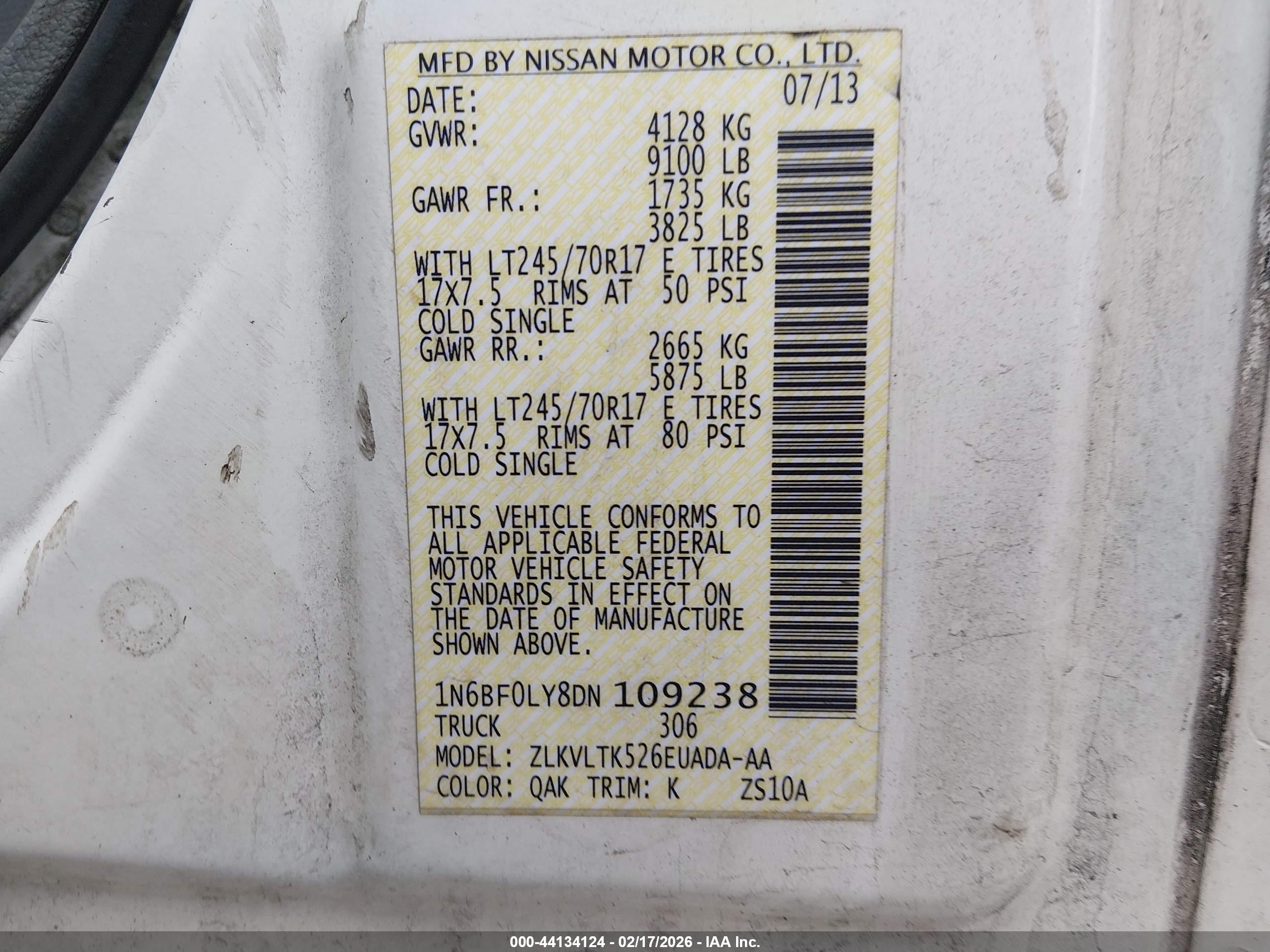 NISSAN NV image 9