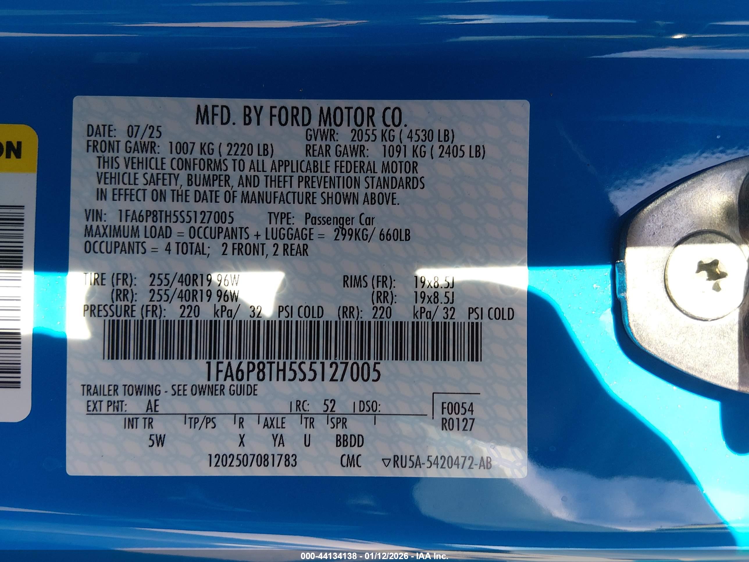 FORD MUSTANG image 9