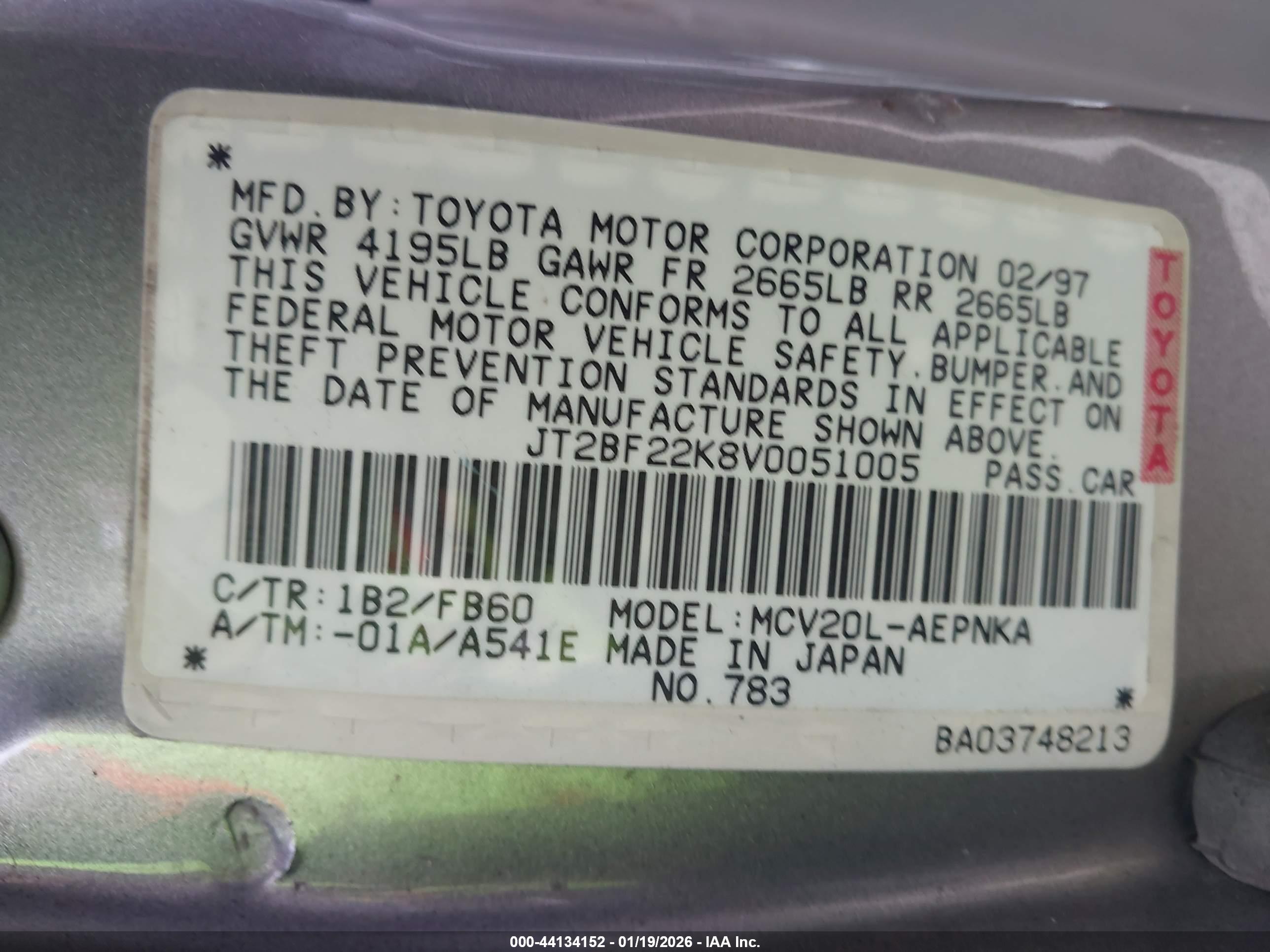 TOYOTA CAMRY image 9