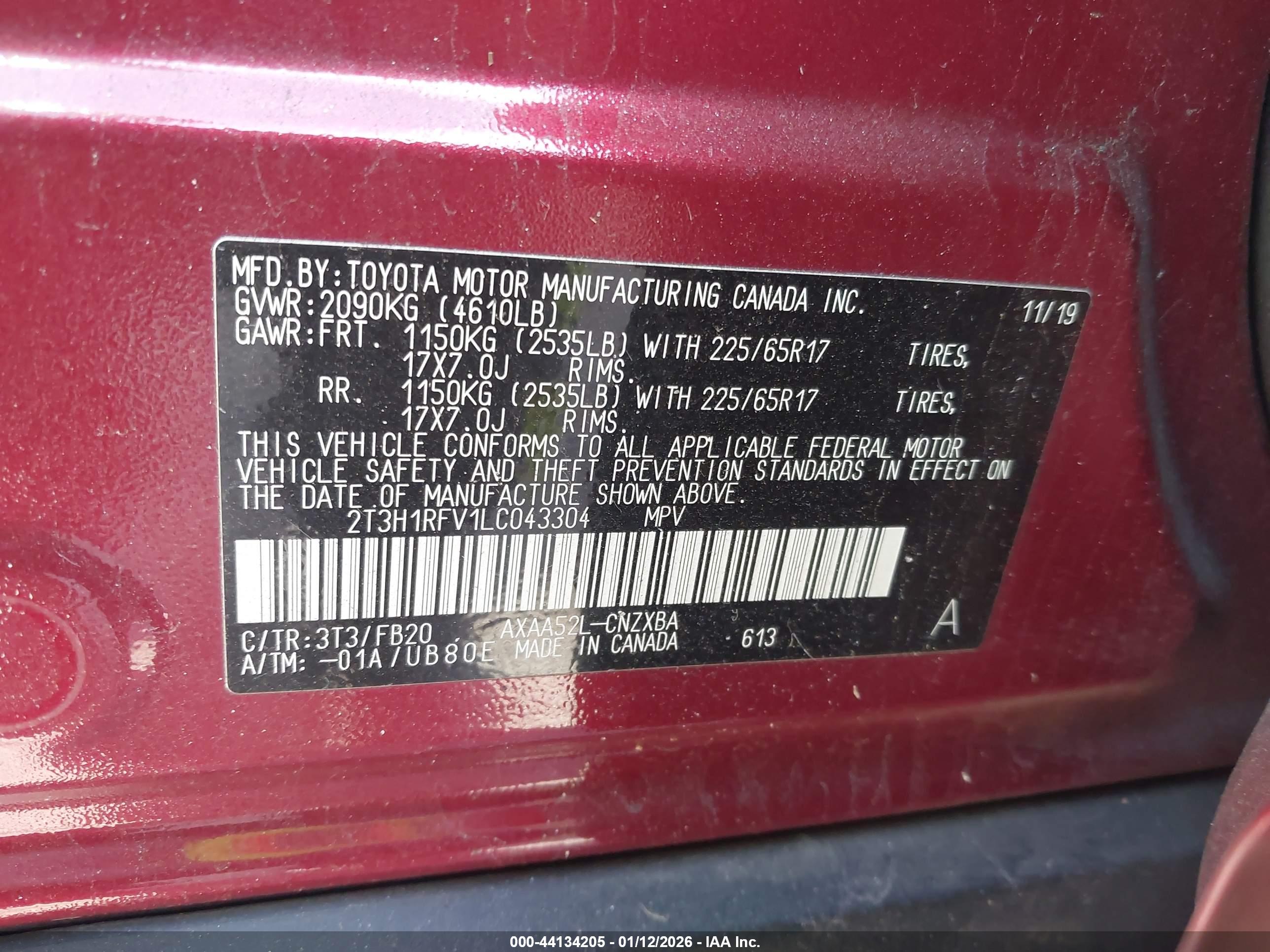 TOYOTA RAV4 image 9