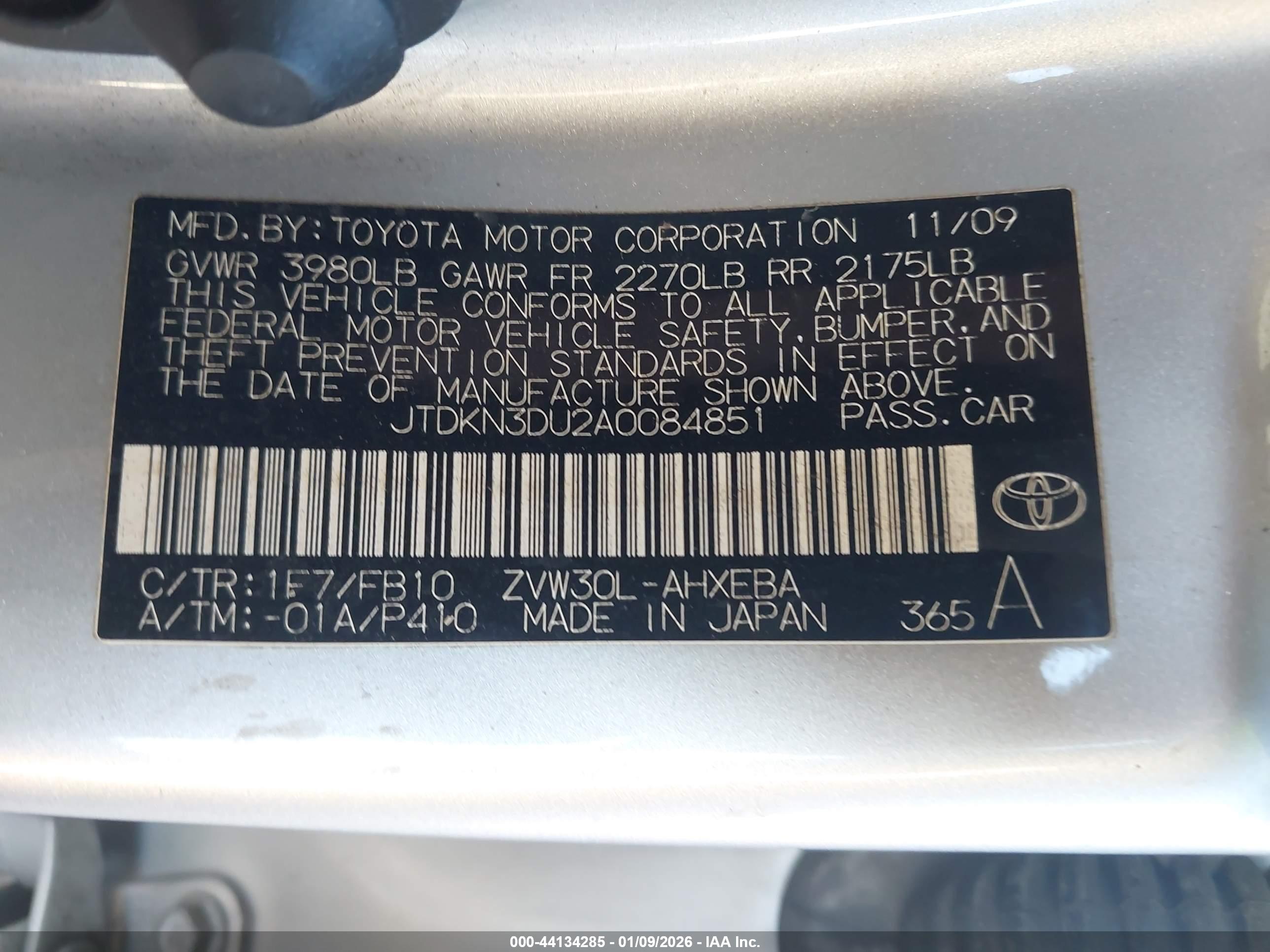 TOYOTA PRIUS image 9