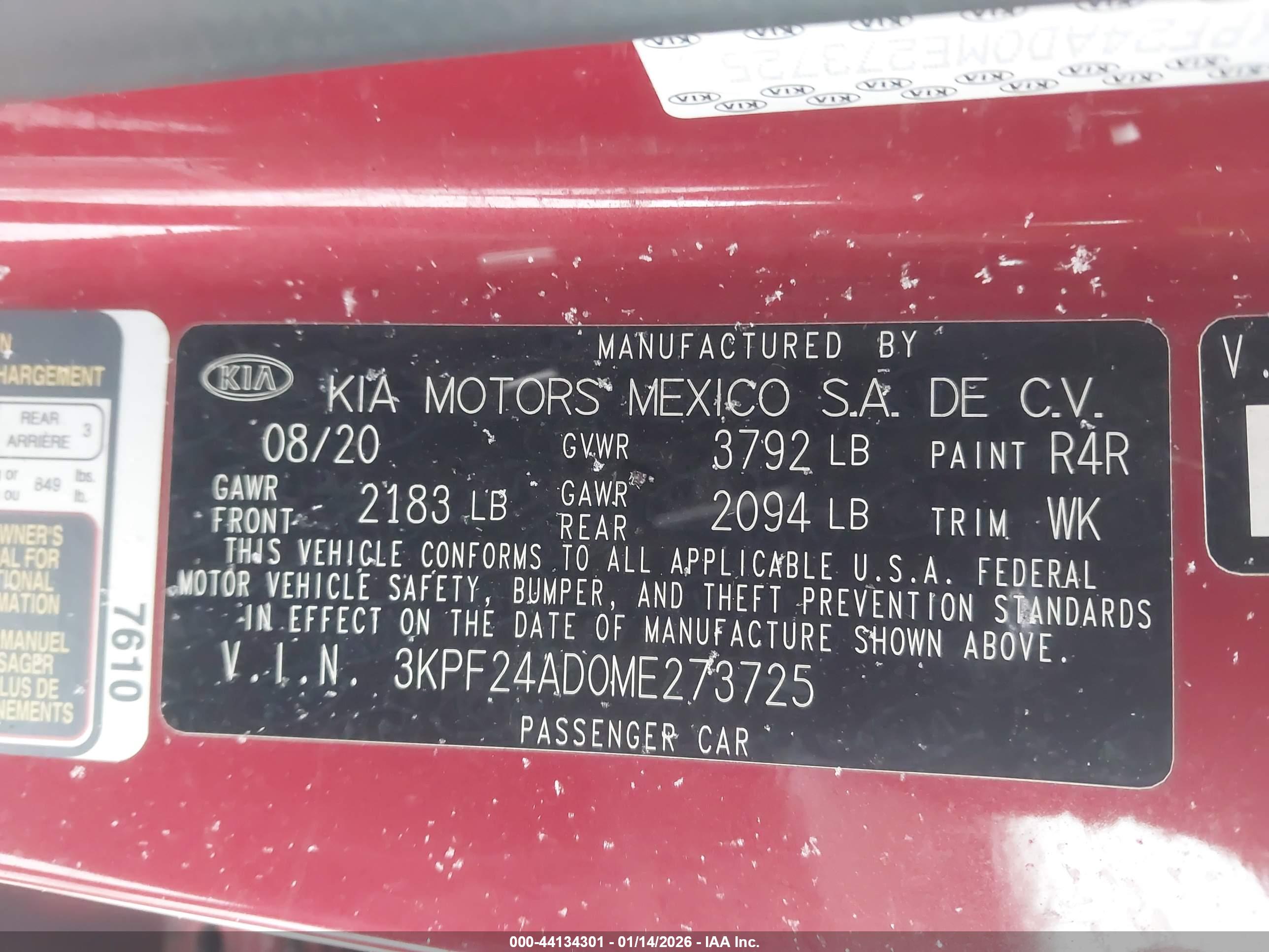 KIA FORTE image 9