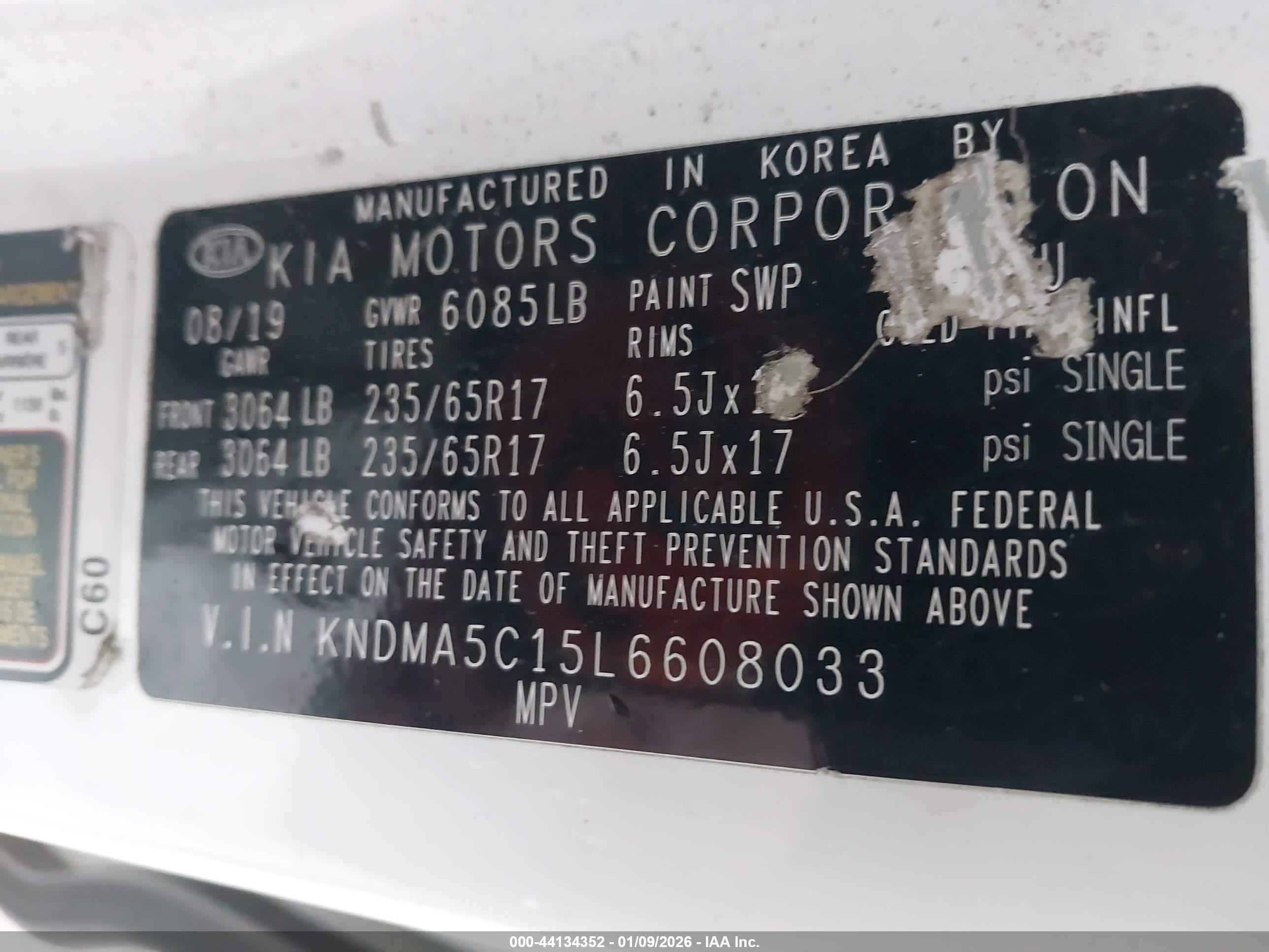KIA SEDONA image 9