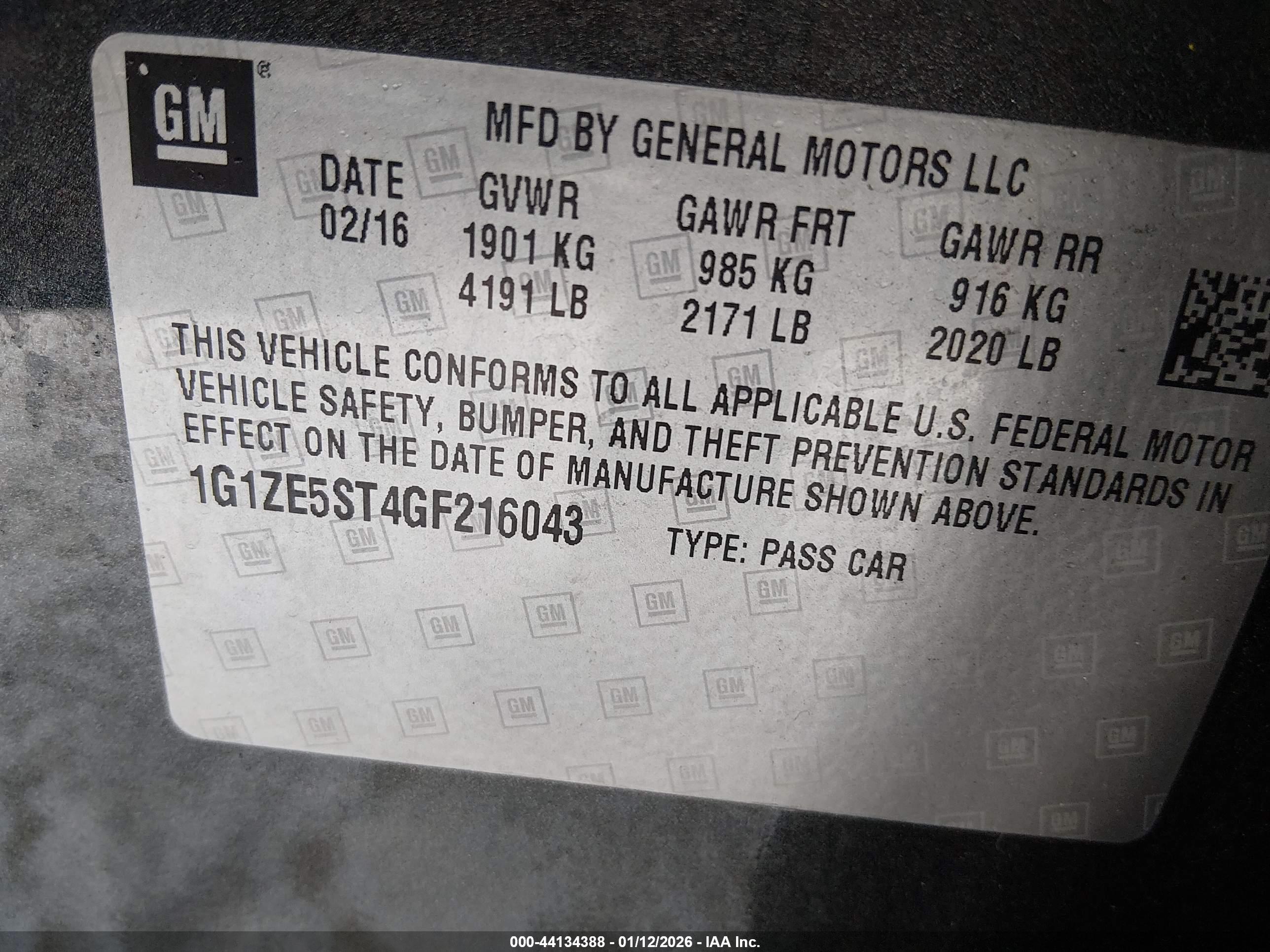 CHEVROLET MALIBU image 9
