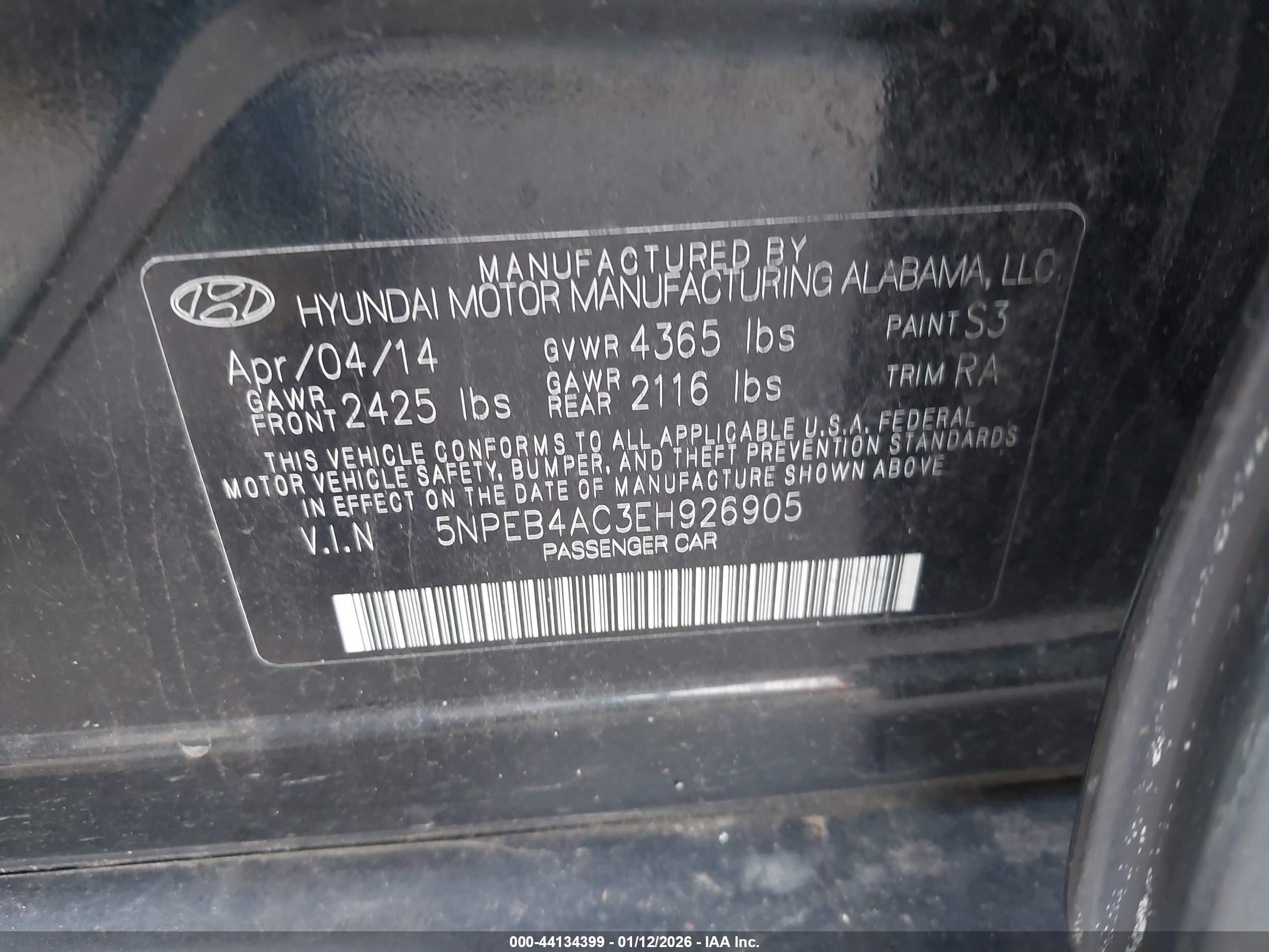HYUNDAI SONATA image 9