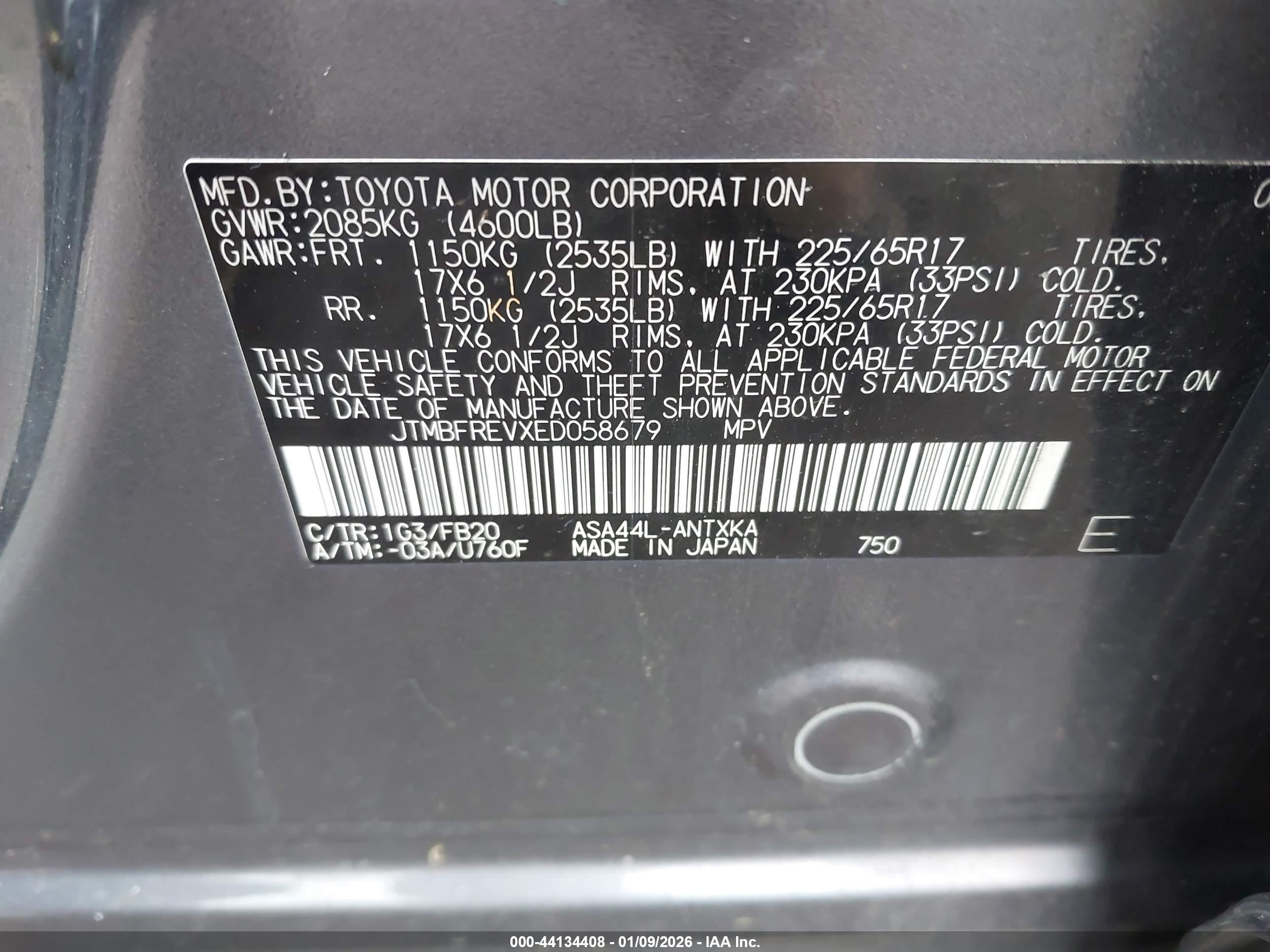 TOYOTA RAV4 image 9