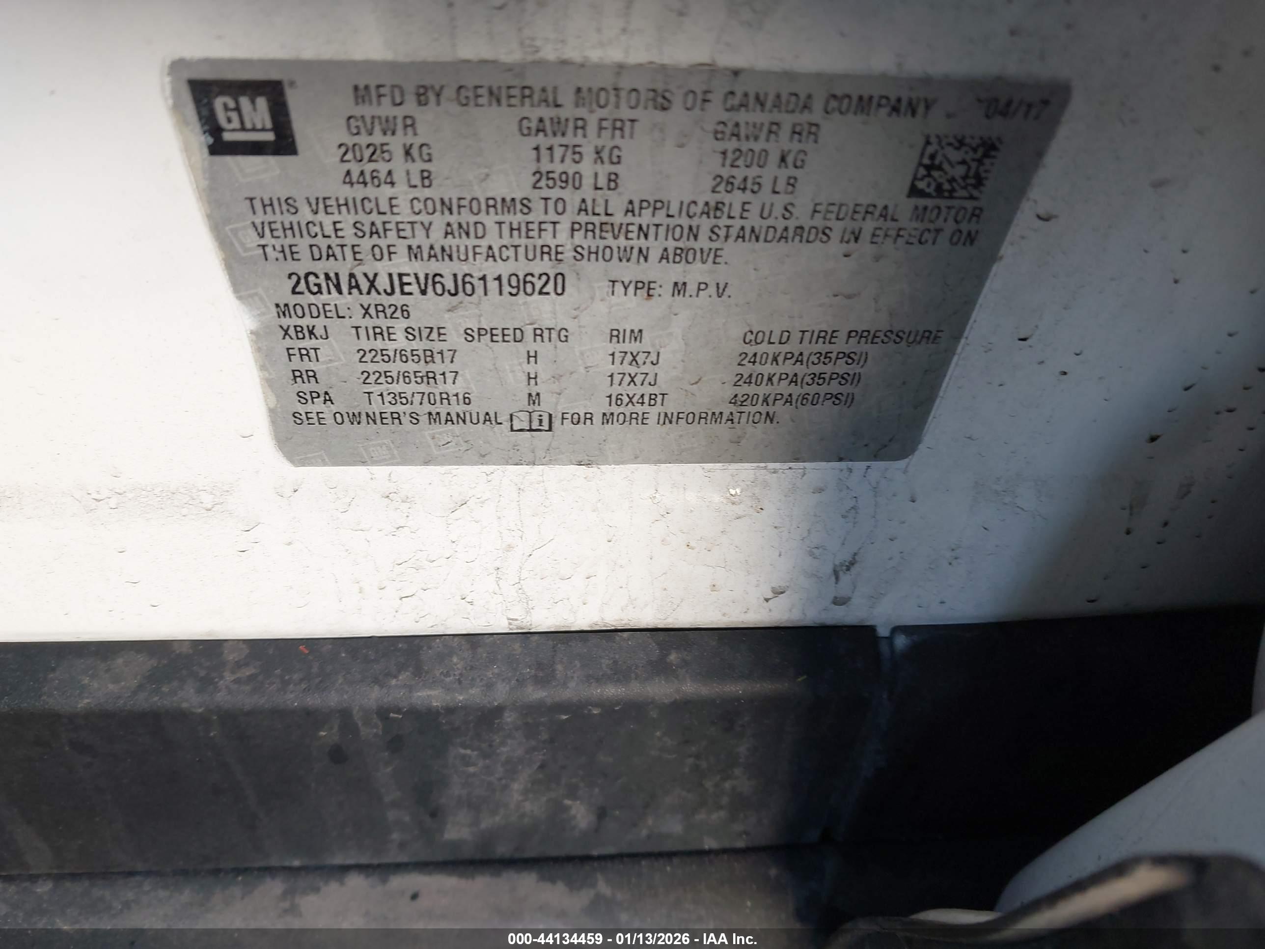 CHEVROLET EQUINOX image 9