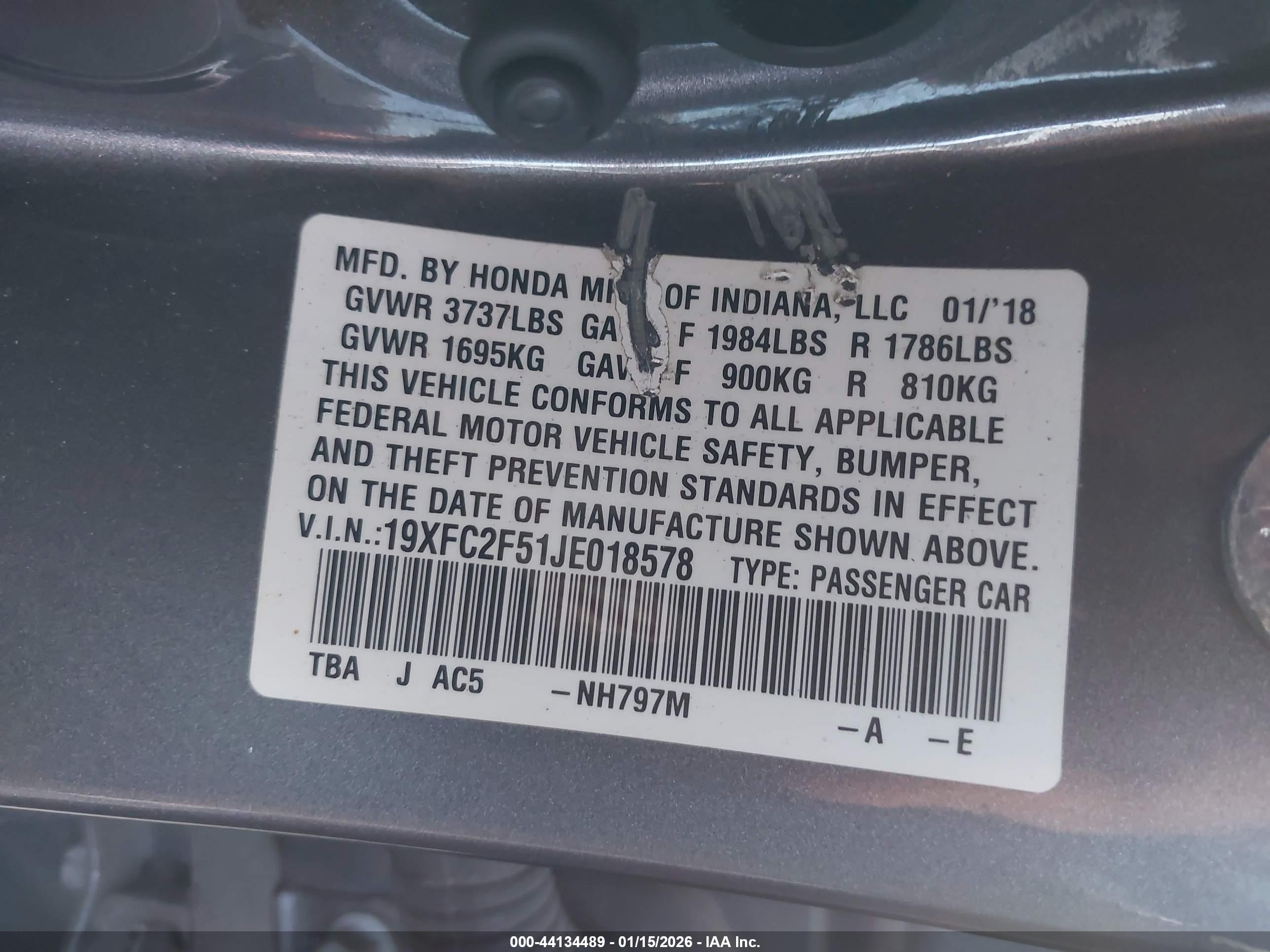 HONDA CIVIC image 9