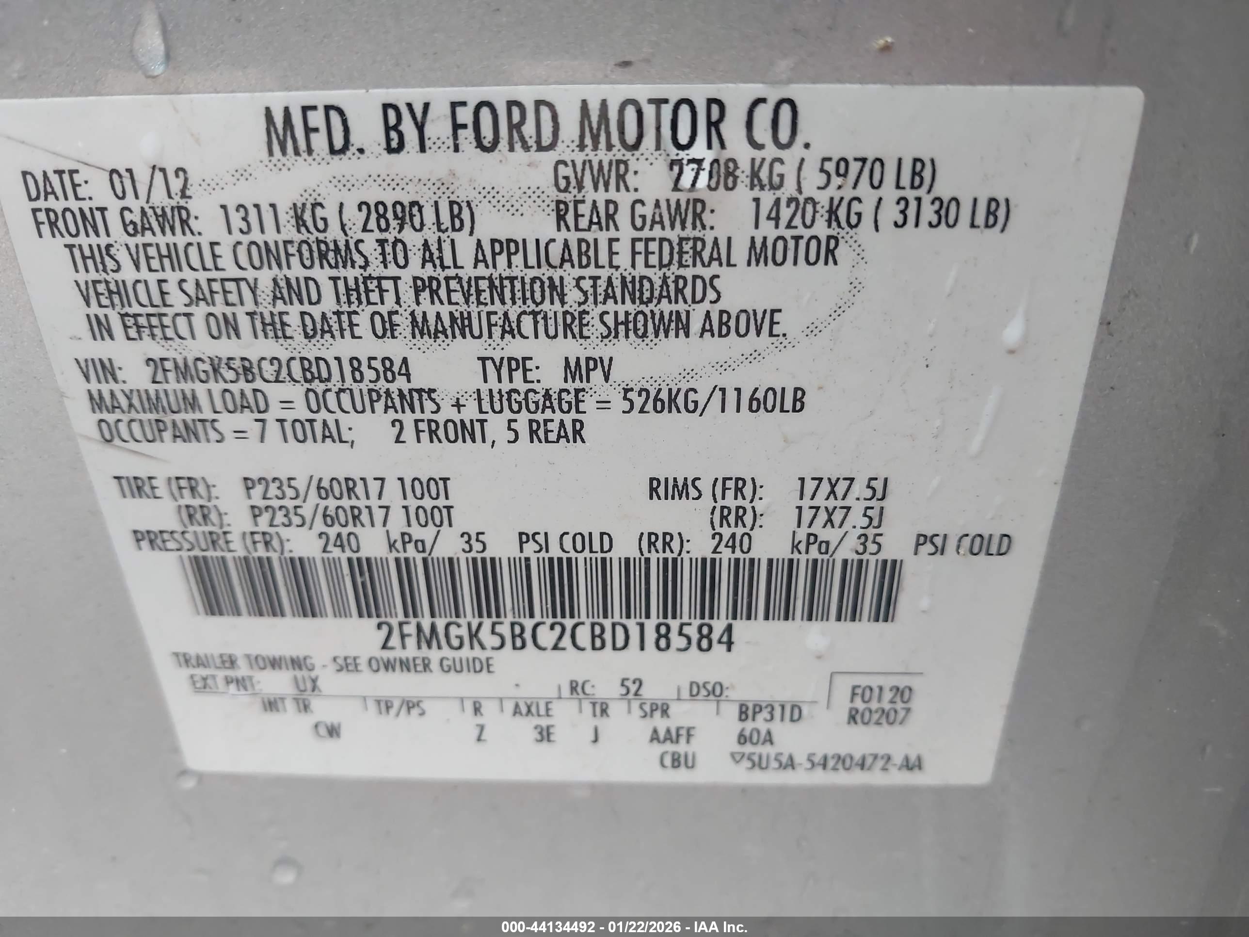 FORD FLEX image 9