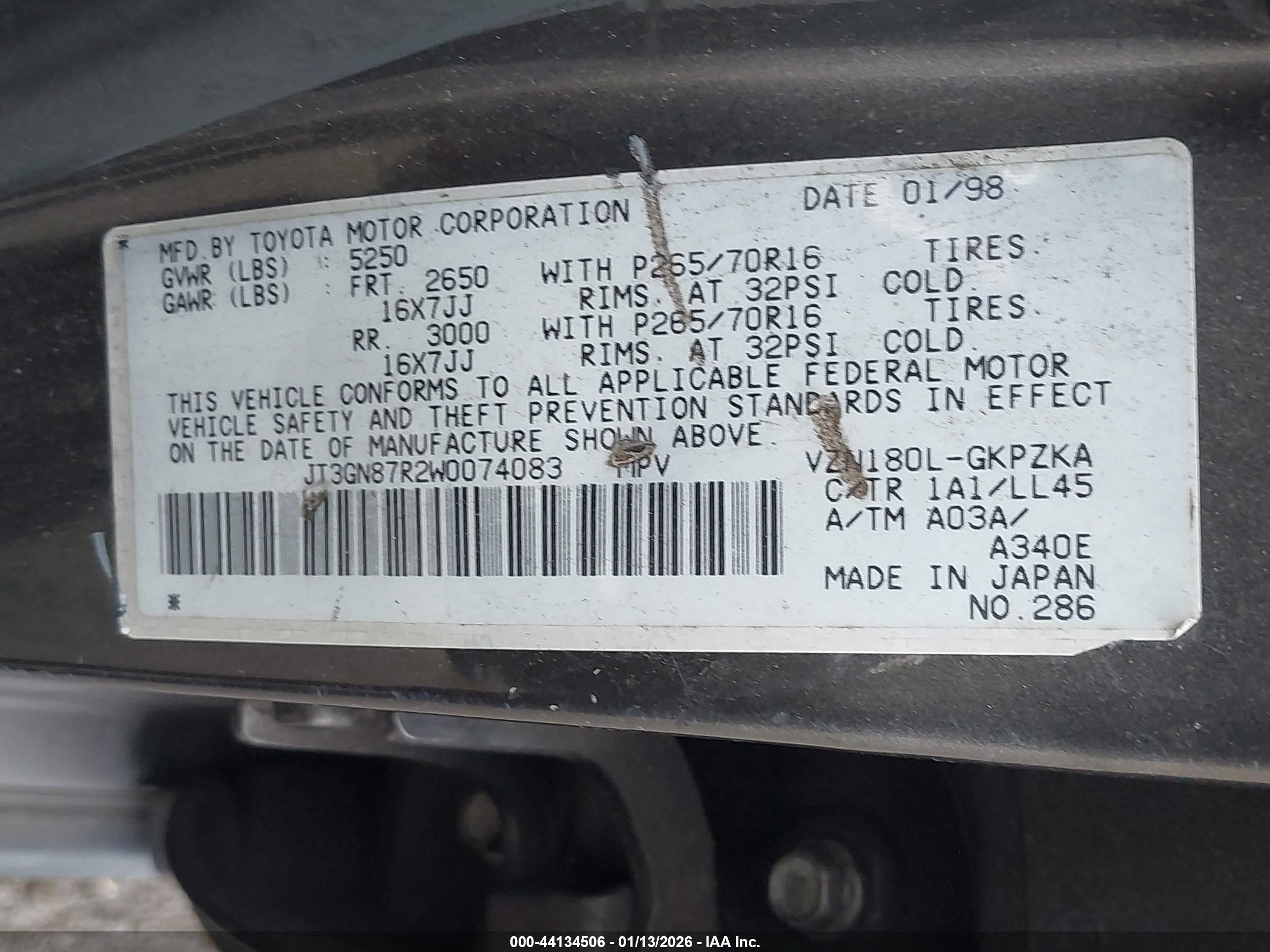 TOYOTA 4RUNNER image 9