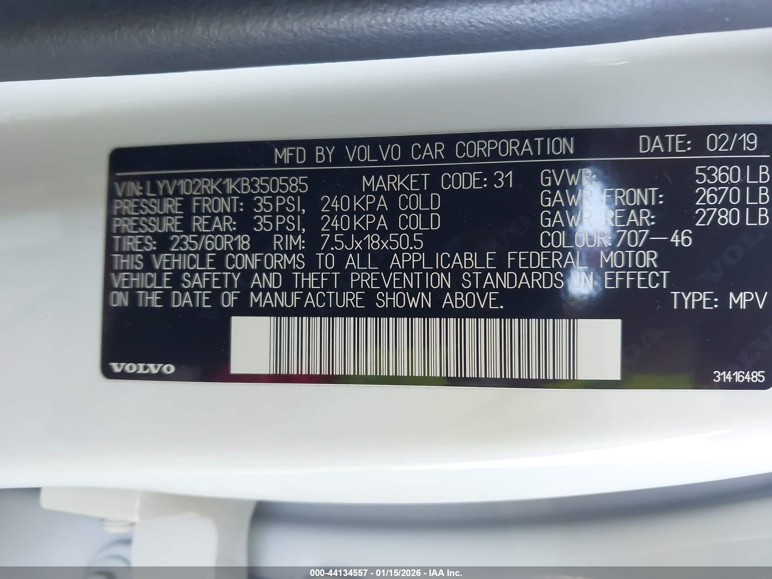 VOLVO XC60 image 9