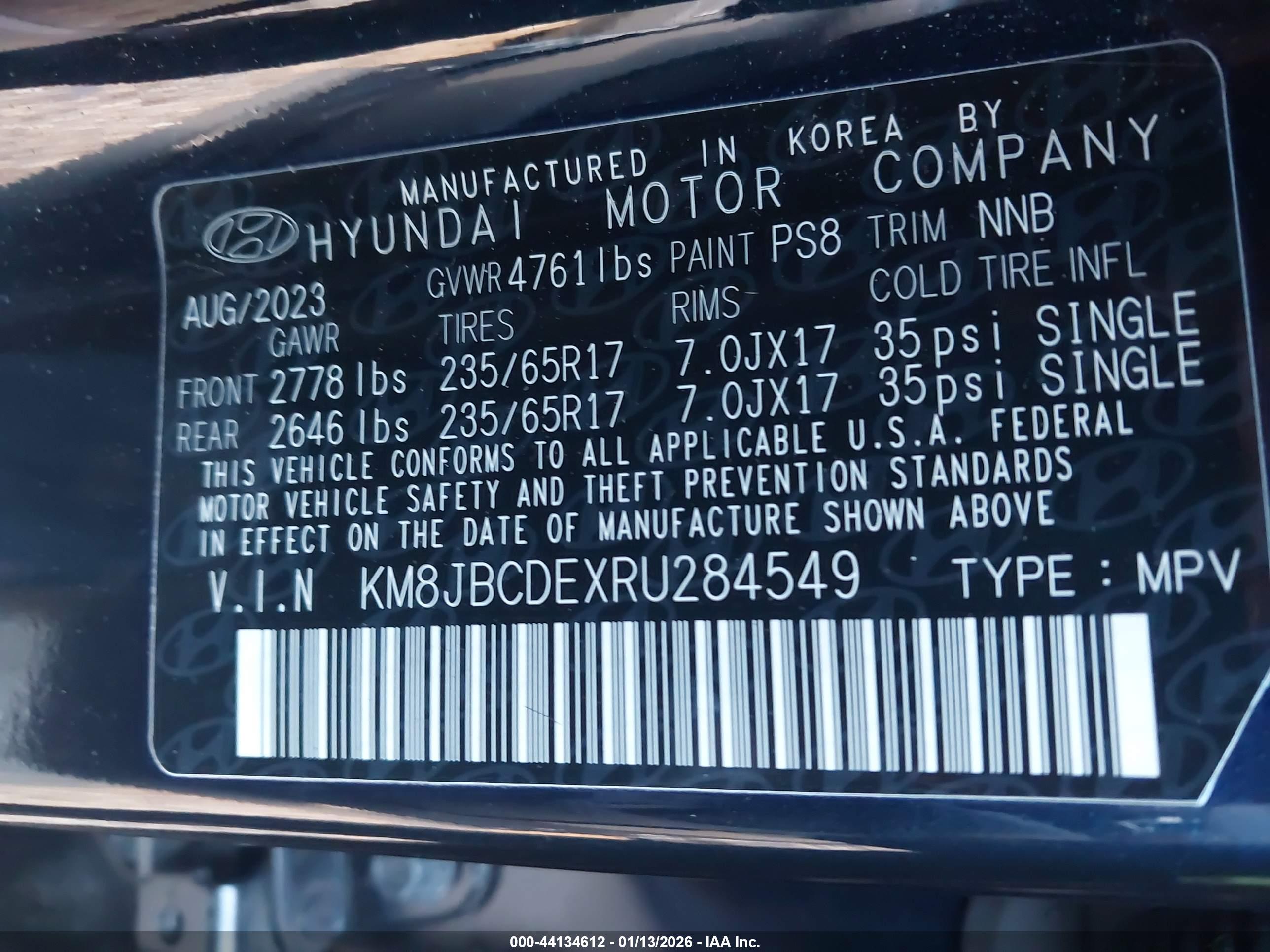 HYUNDAI TUCSON image 9