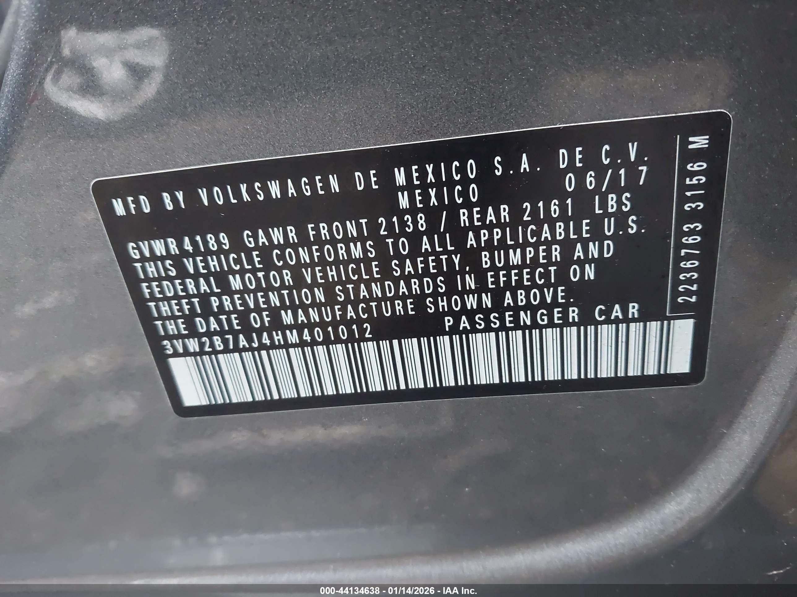 VOLKSWAGEN JETTA image 9