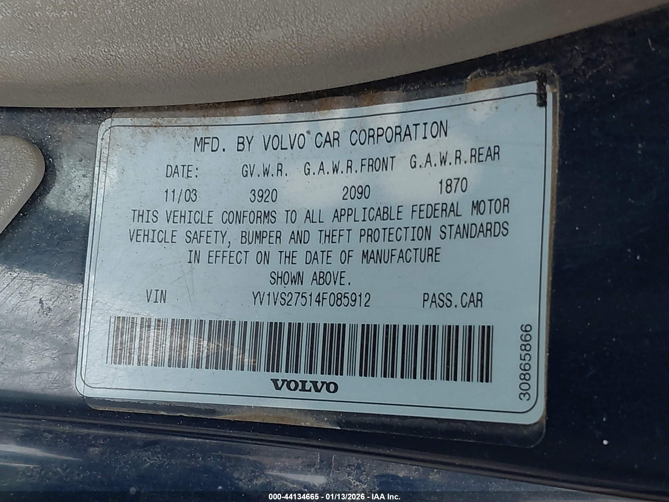 VOLVO S40 image 9