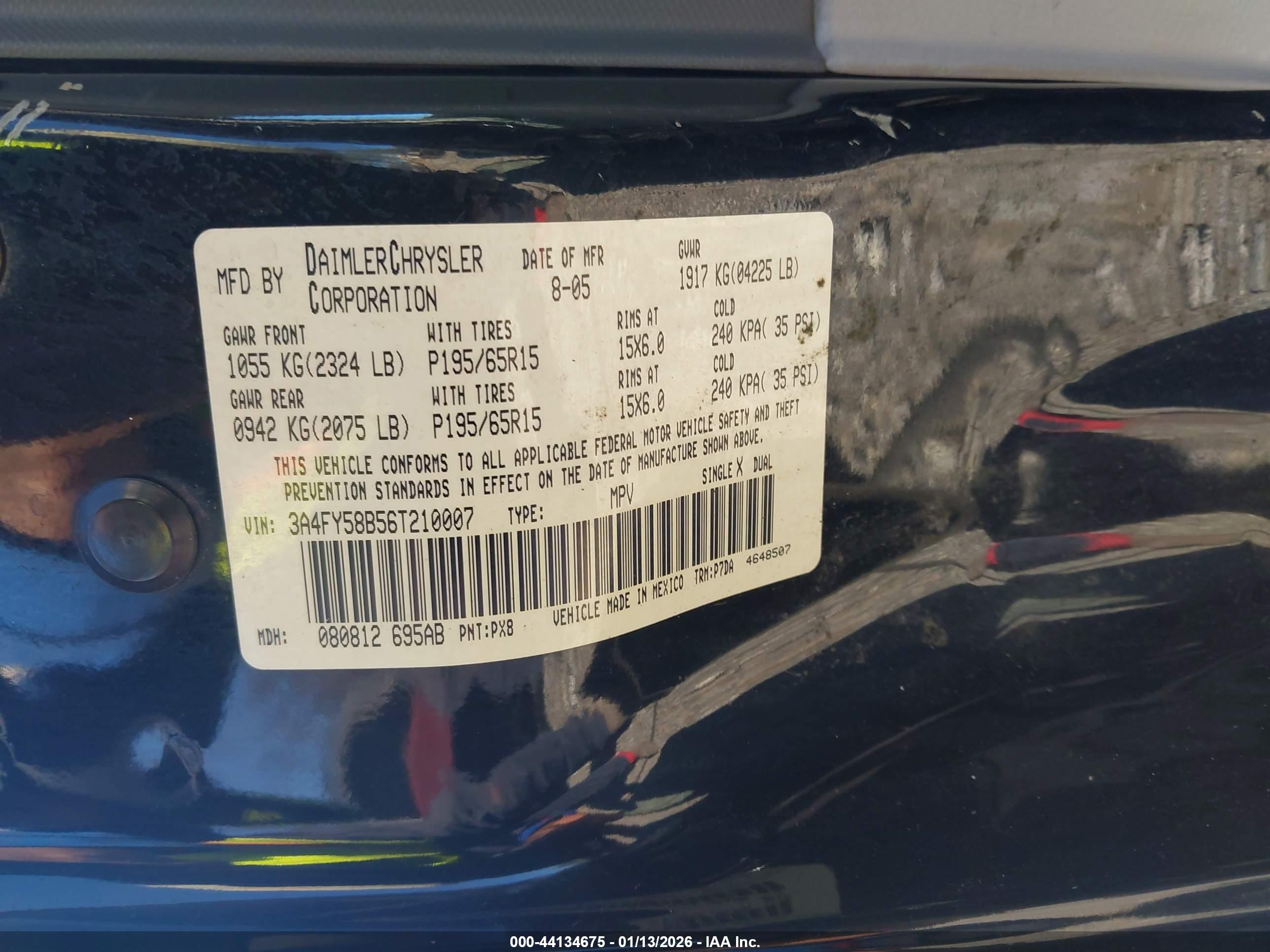 CHRYSLER PT image 9