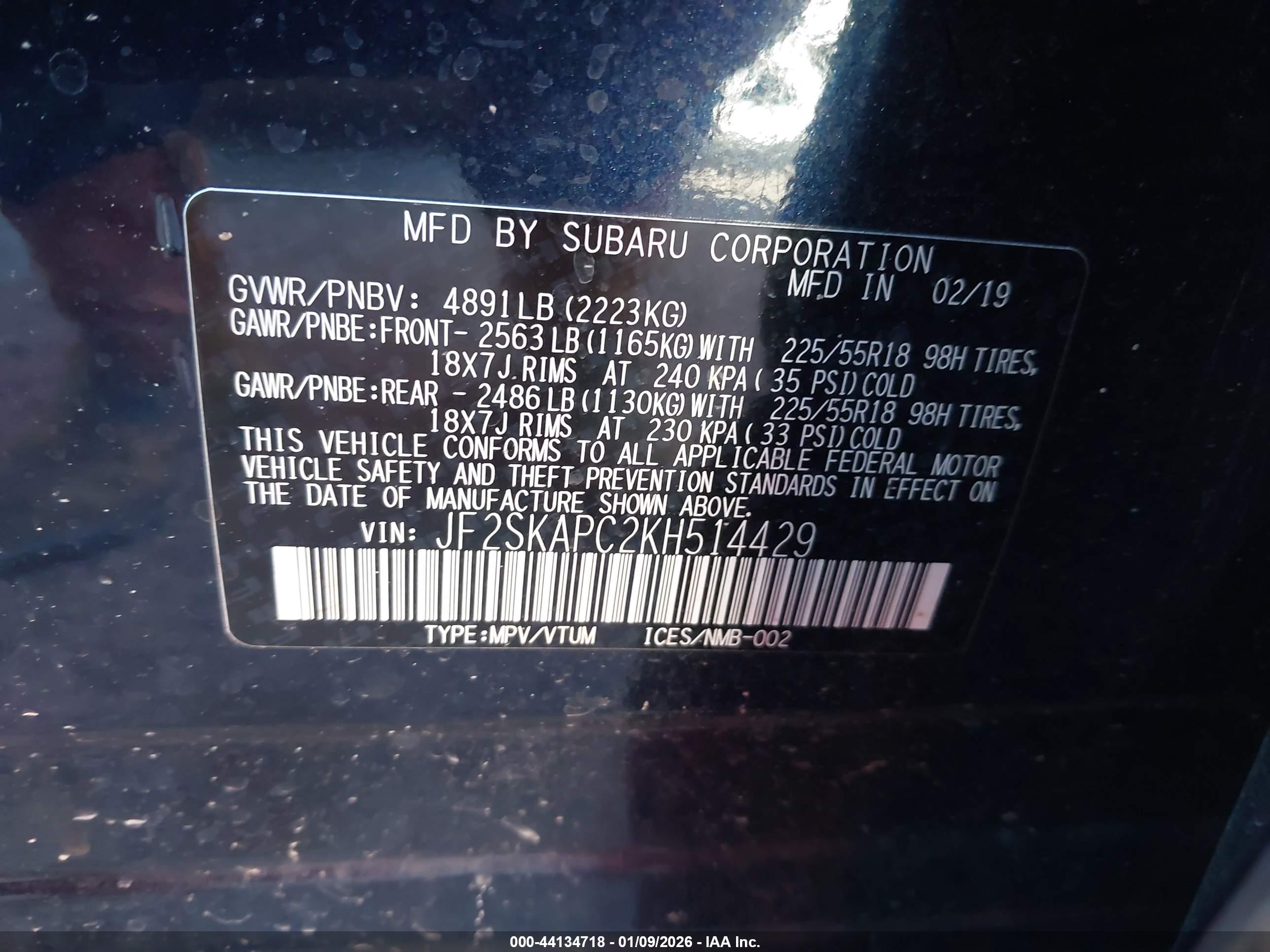 SUBARU FORESTER image 9