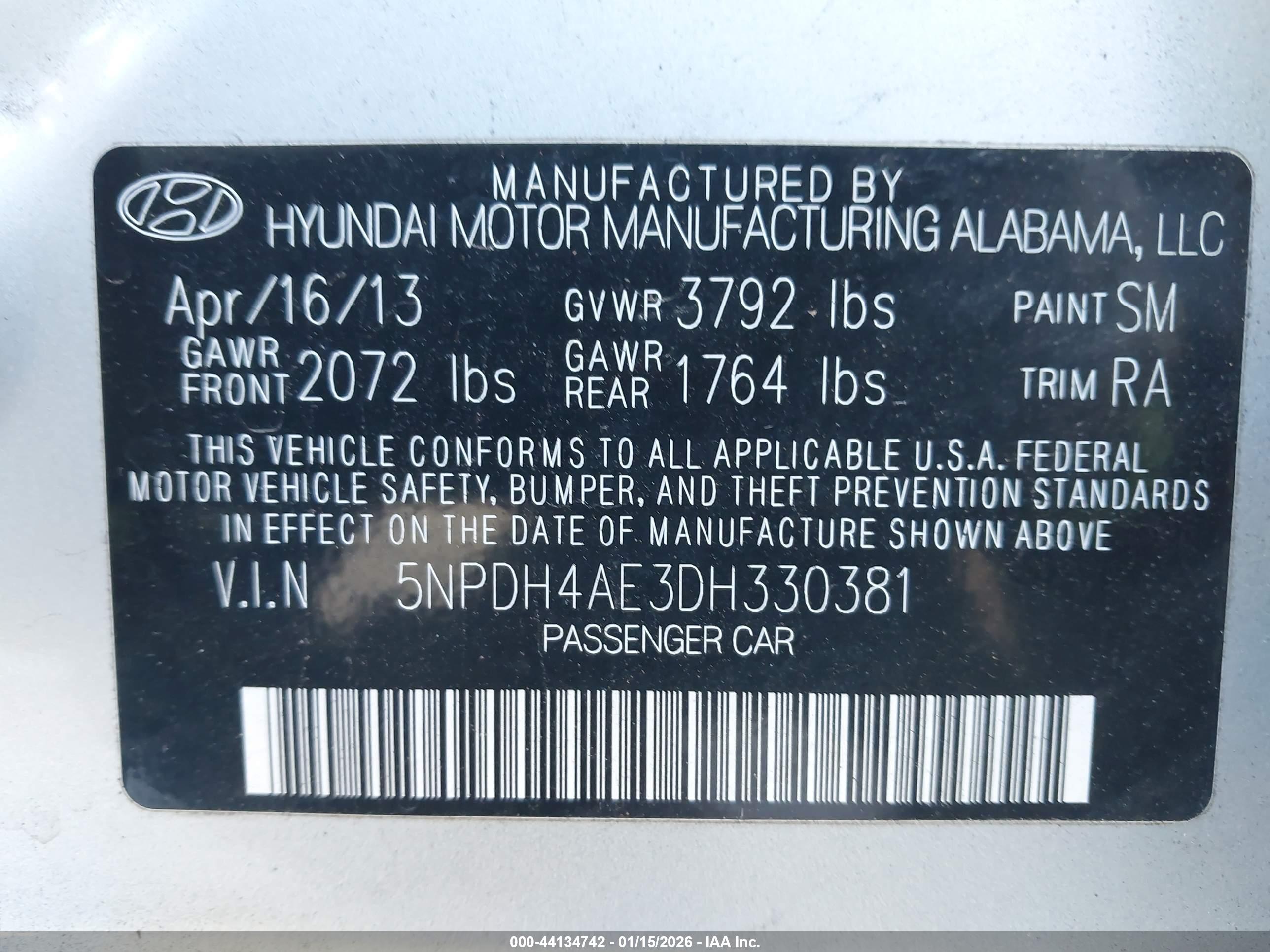 HYUNDAI ELANTRA image 9